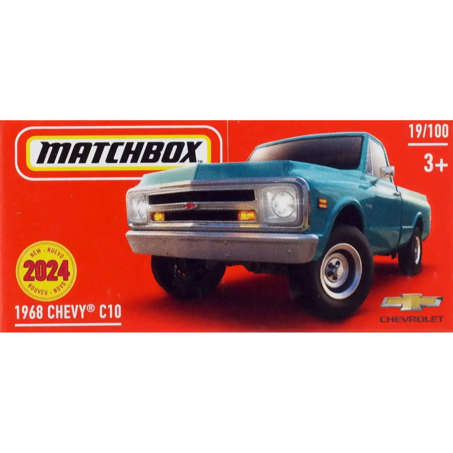 Matchbox 1968 Chevy C10 Diecast Car [Boxed]