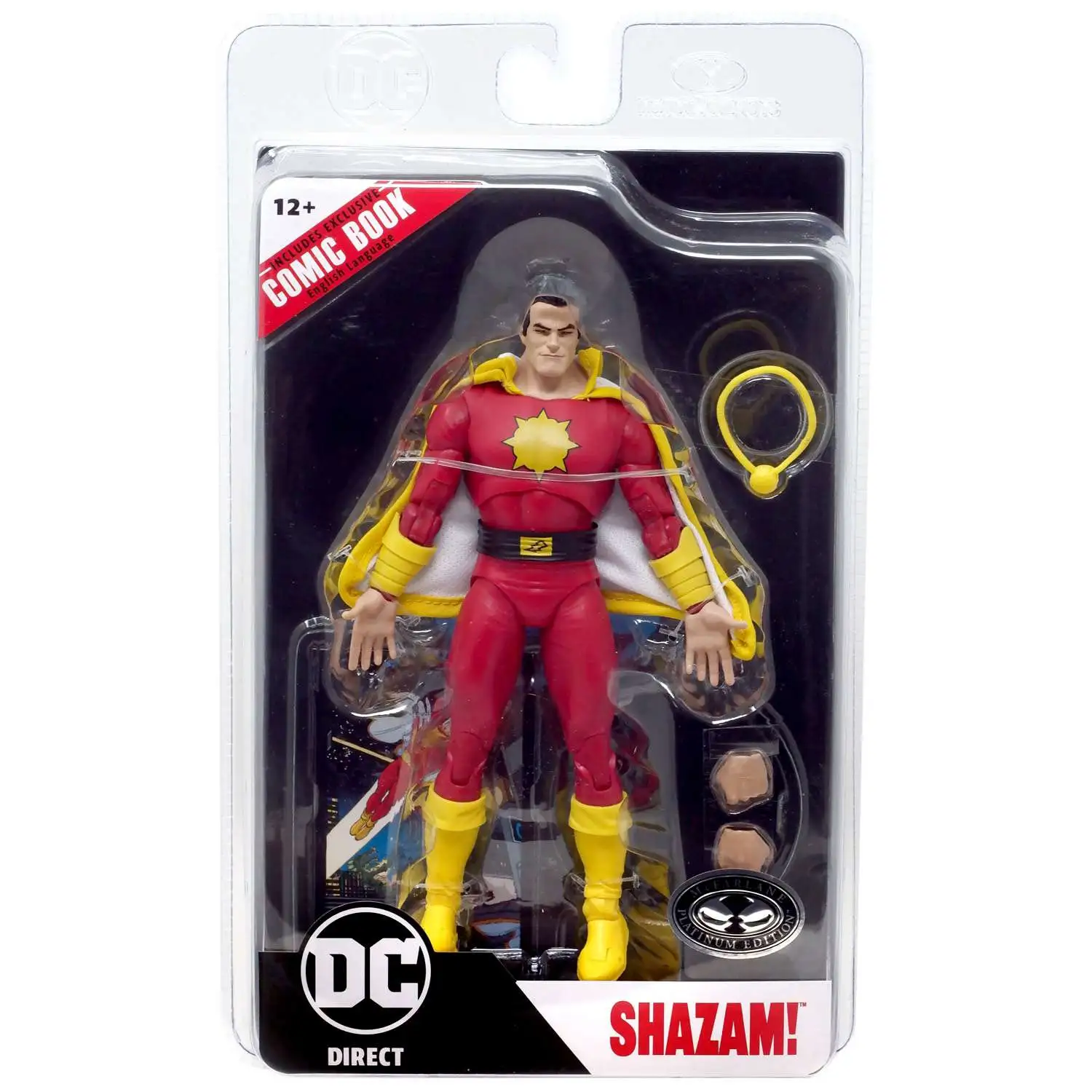 McFarlane Toys DC Direct Page Punchers Platinum Edition Shazam
