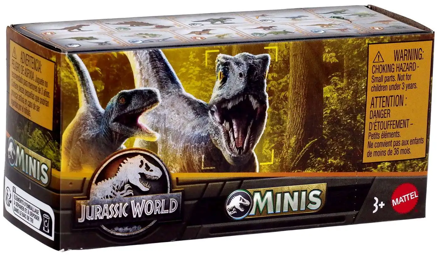 Jurassic World MINIS 2023 Series 1 Mystery Box [24 Packs]