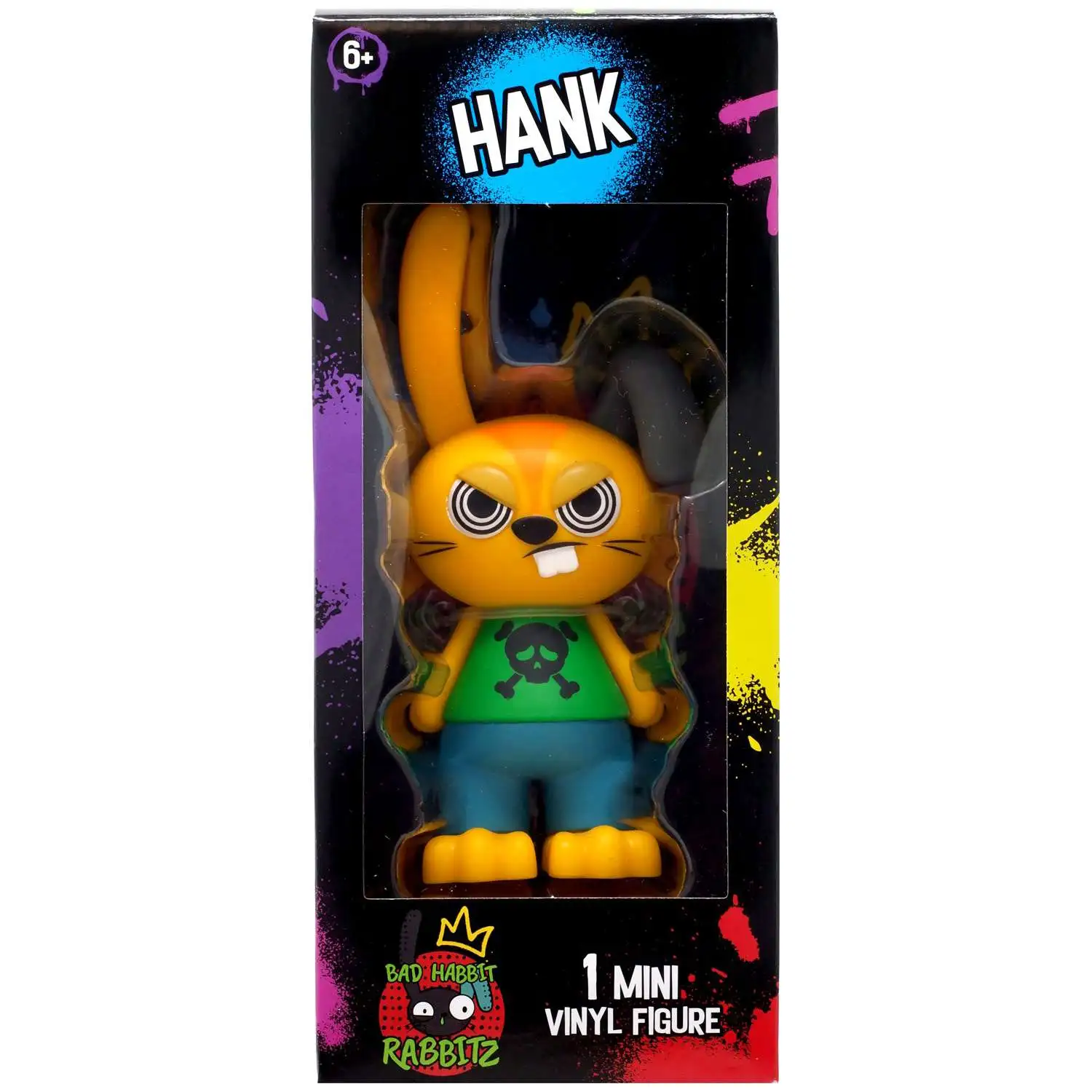 Bad Habbit Rabbitz Bad Habbit Rabbitz Series 1 Hank 3.25 Mini Figure ...