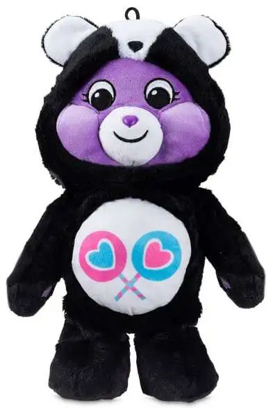 Care Bears Hoodie Share Bear Dressed as a Skunk 17-Inch Plush (Pre-Order ships January)
