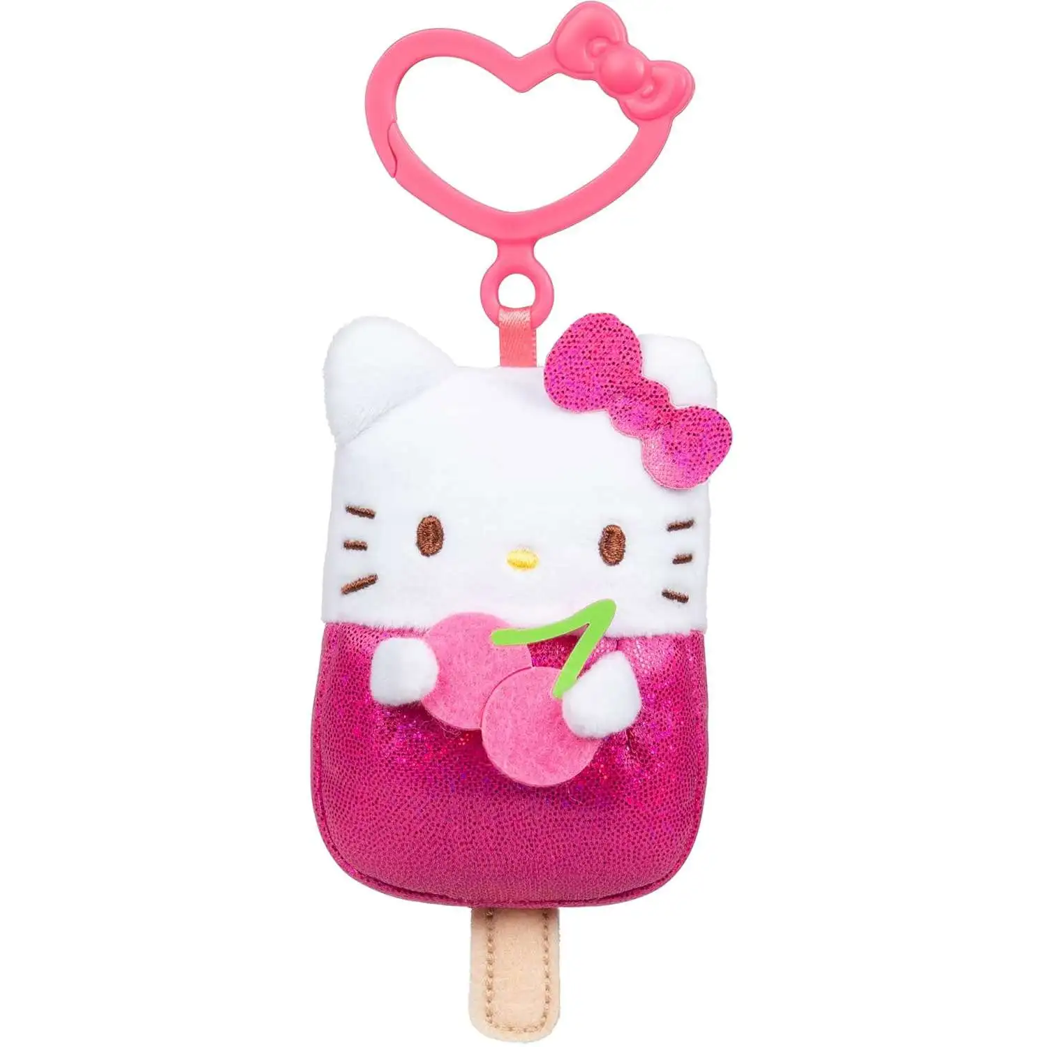 Sanrio Hello Kitty & Friends Series 2 Hello Kitty 4-Inch Clip on Plush [Popsicle]