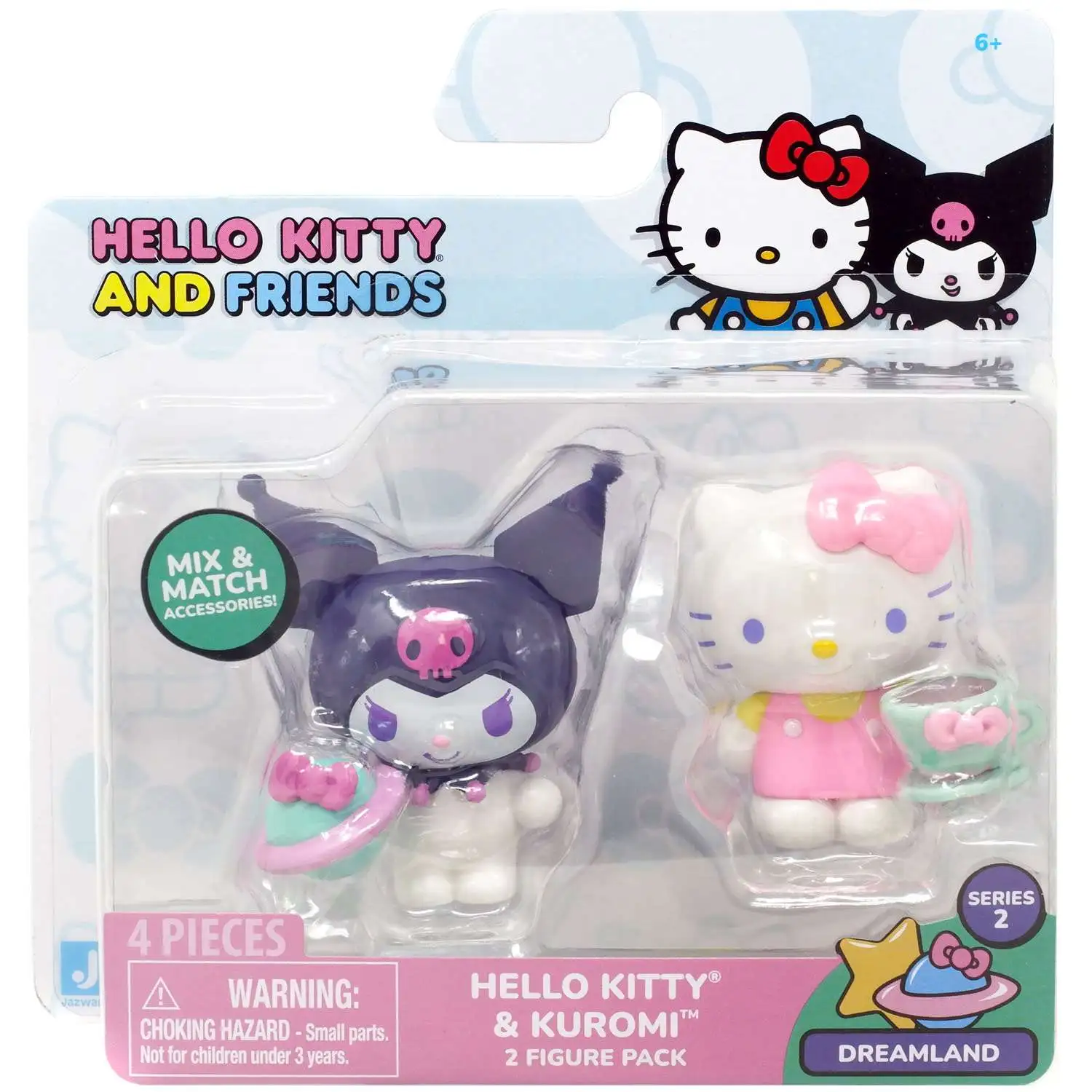 SANRIO x B-Side Label Sticker Kuromi and Motorcycle Japanese