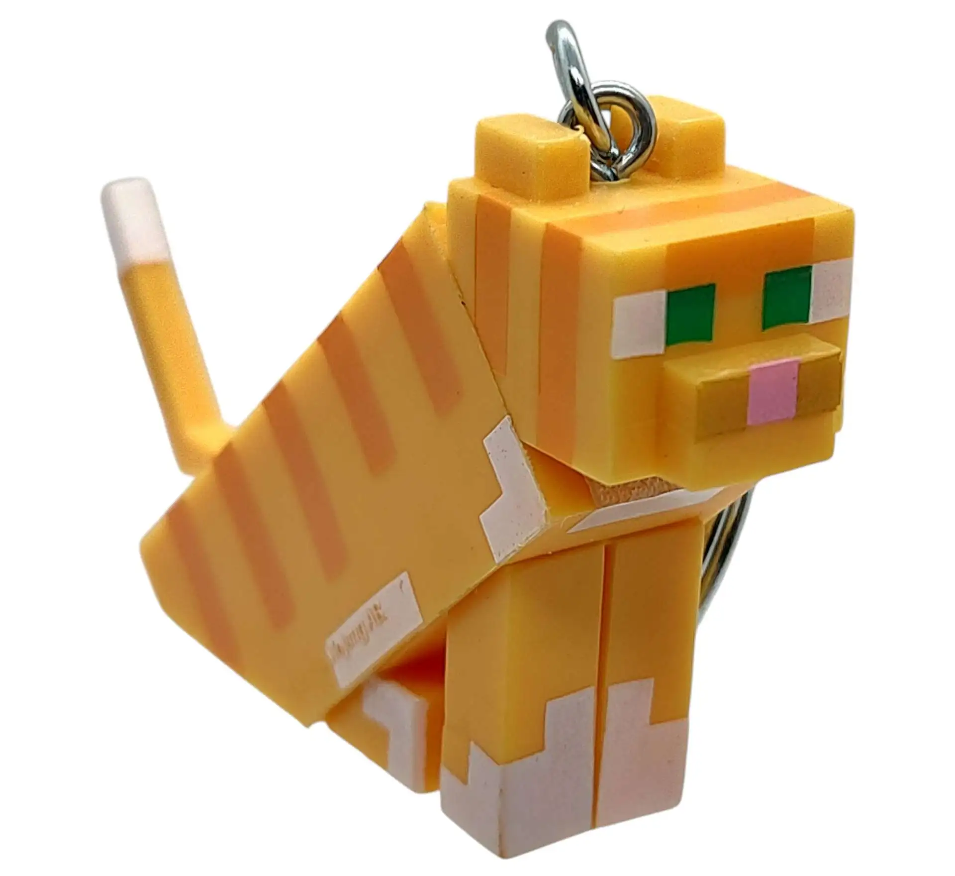 Minecraft Cat Figural Keychain Loose PMI ToyWiz