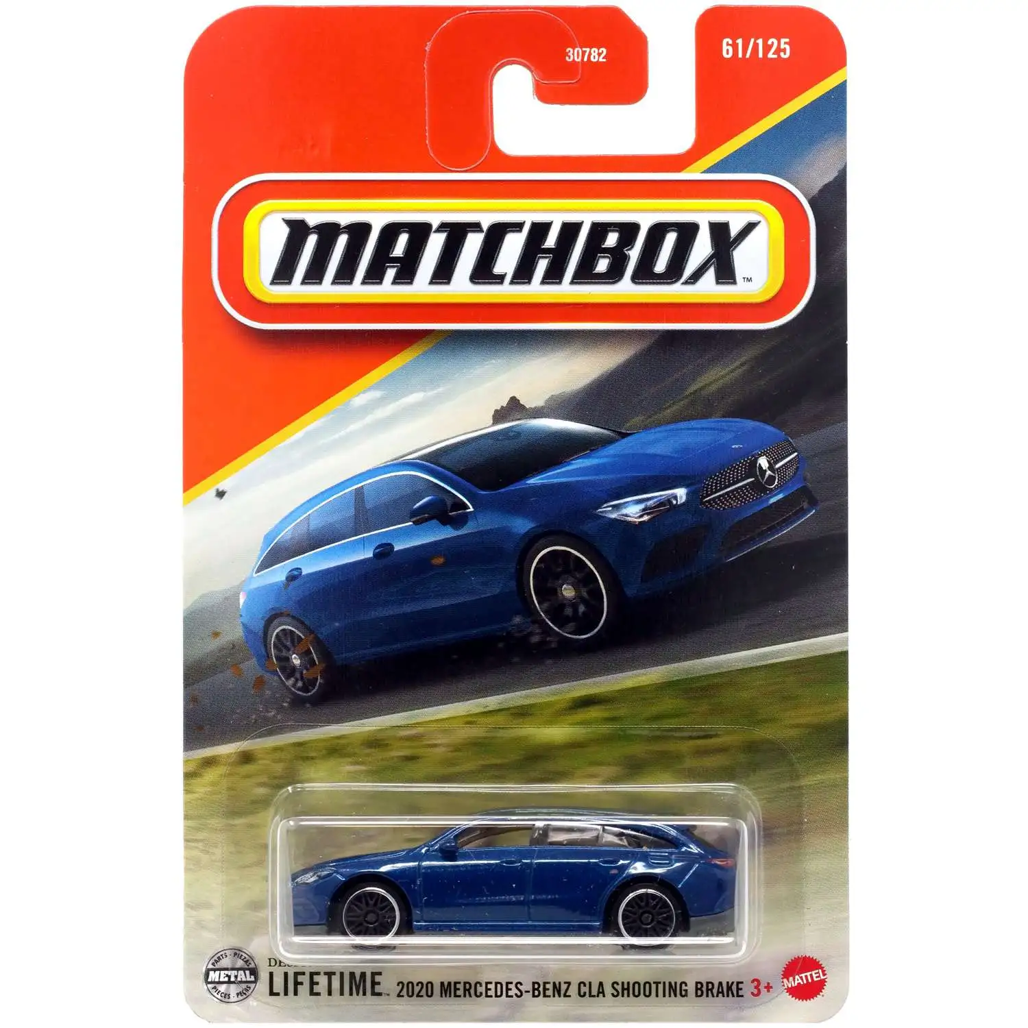 Matchbox 2020 Mercedes-Benz CLA Shooting Brake Diecast Car [Blue]