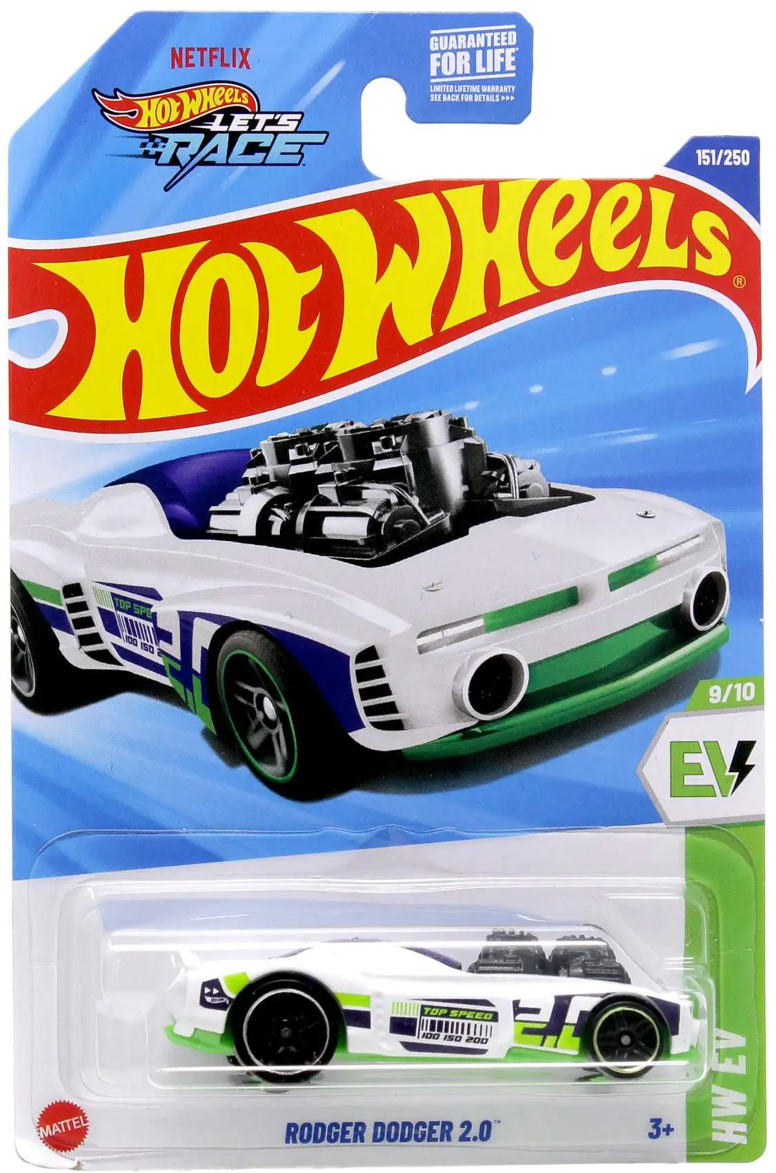 Hot Wheels HW EV Rodger Dodger 2.0 Diecast Car