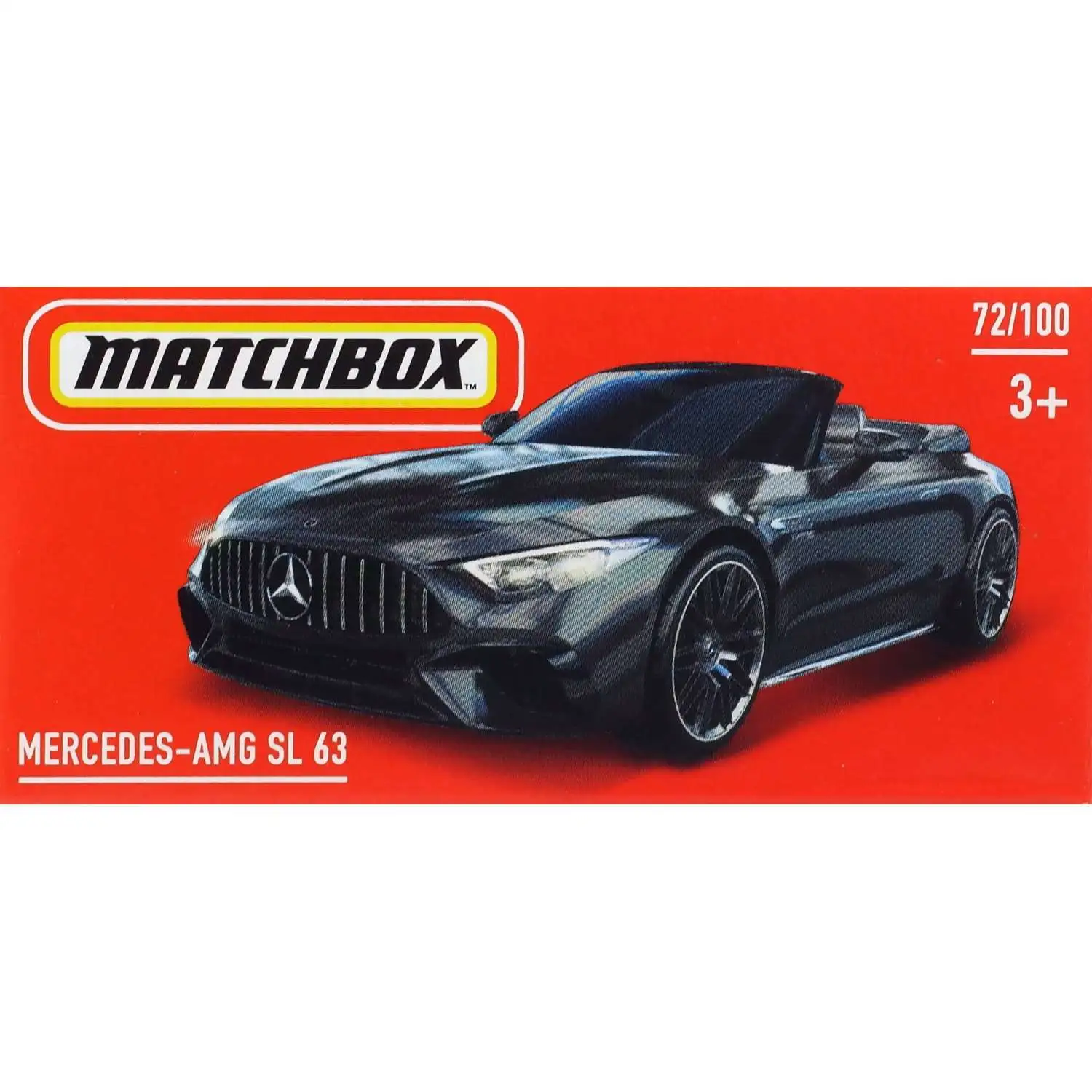 Matchbox Mercedes-AMG SL 63 Diecast Car [Black, Boxed]
