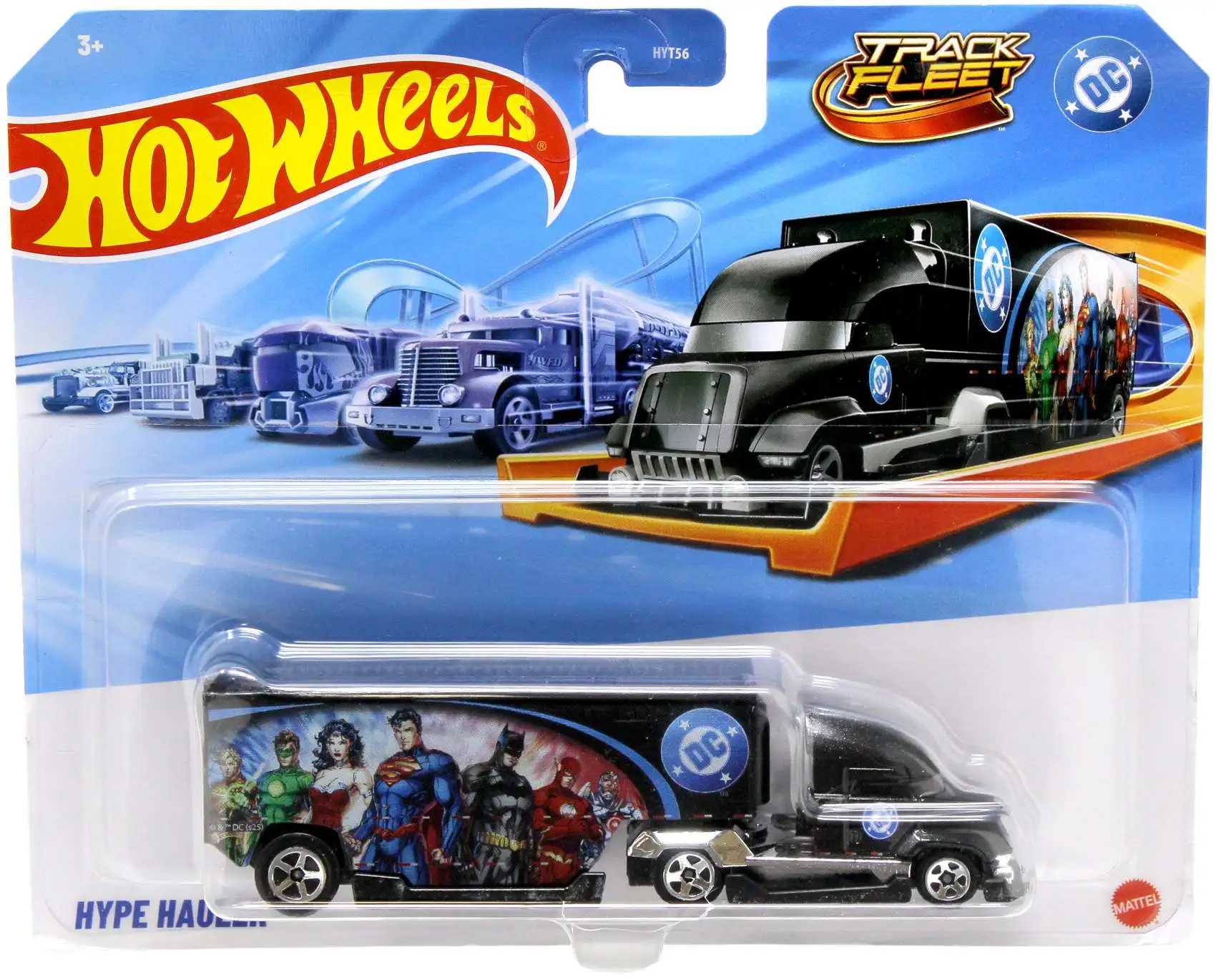 Hot Wheels DC Track Fleet Hyper Hauler Die Cast Car