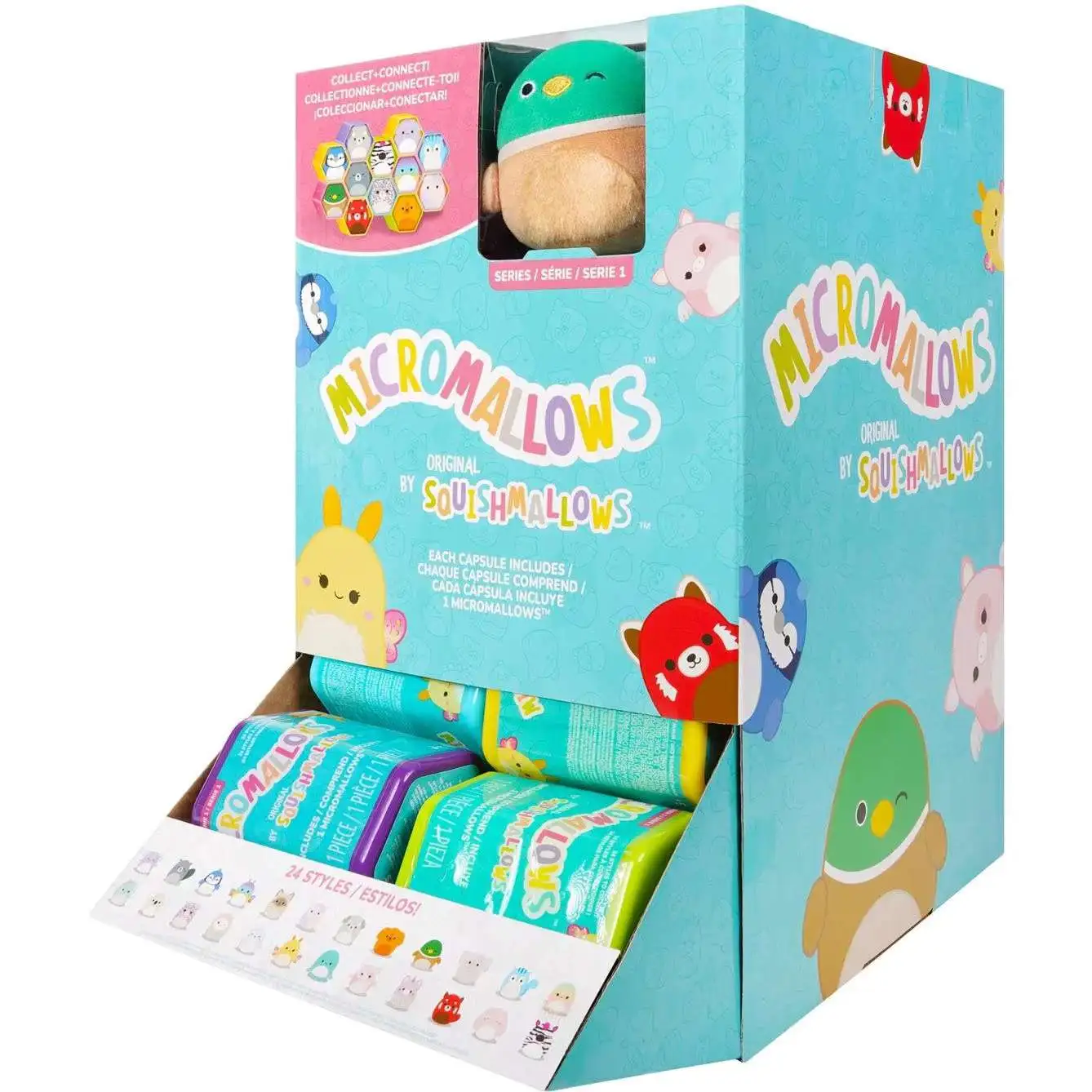 Squishmallows Micromallows 2-Inch Mystery Box [12 Packs]