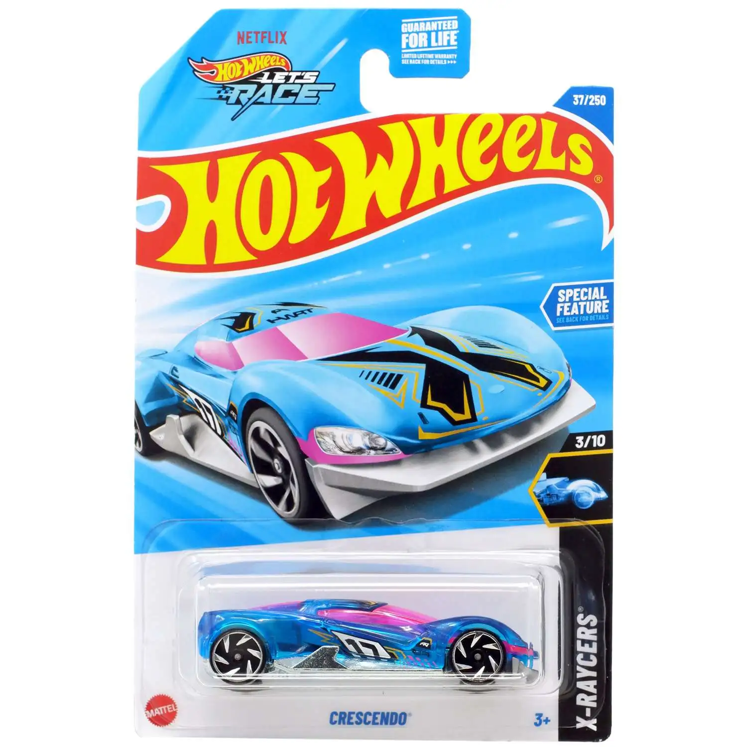 Hot Wheels X-Raycers Crescendo Diecast Car