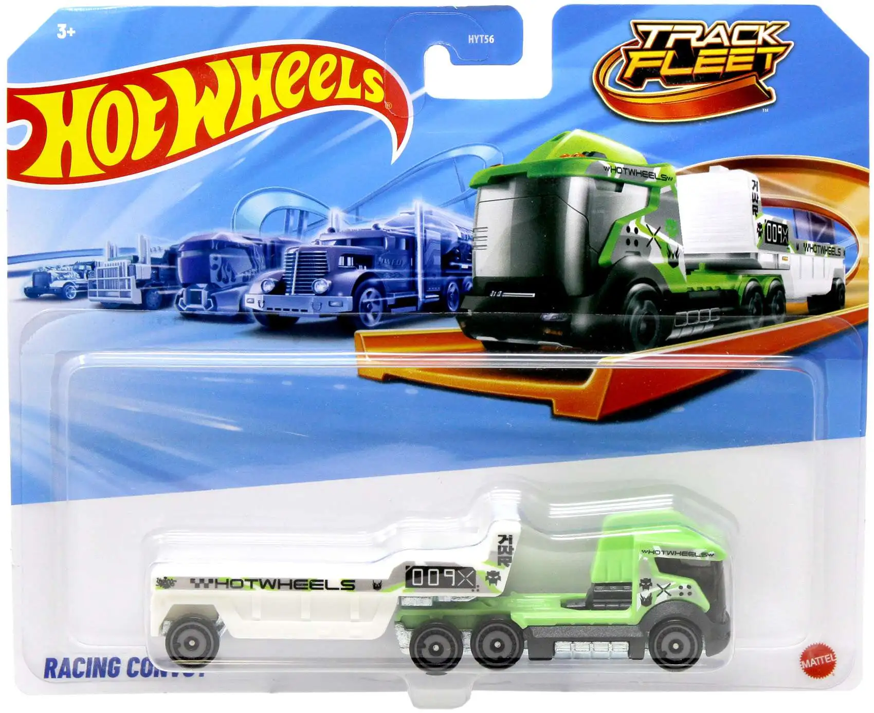 Hot Wheels Track Fleet Racing Convoy Die Cast Car