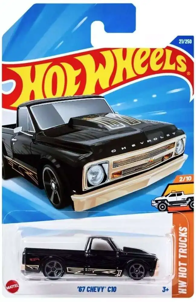 Hot Wheels HW Hot Trucks '67 Chevy C10 Diecast Car