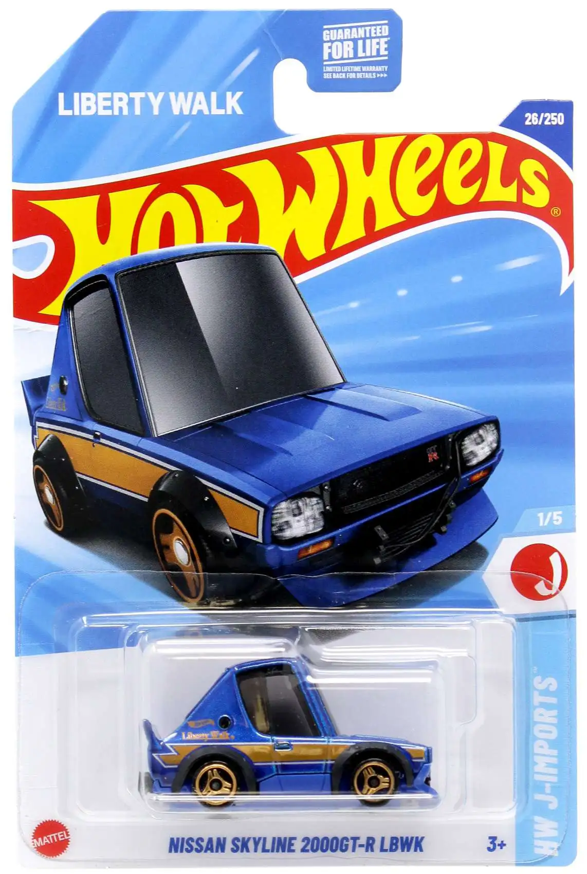 Hot Wheels HW J-Imports Nissan Skyline 2000GT-R LBWK 164