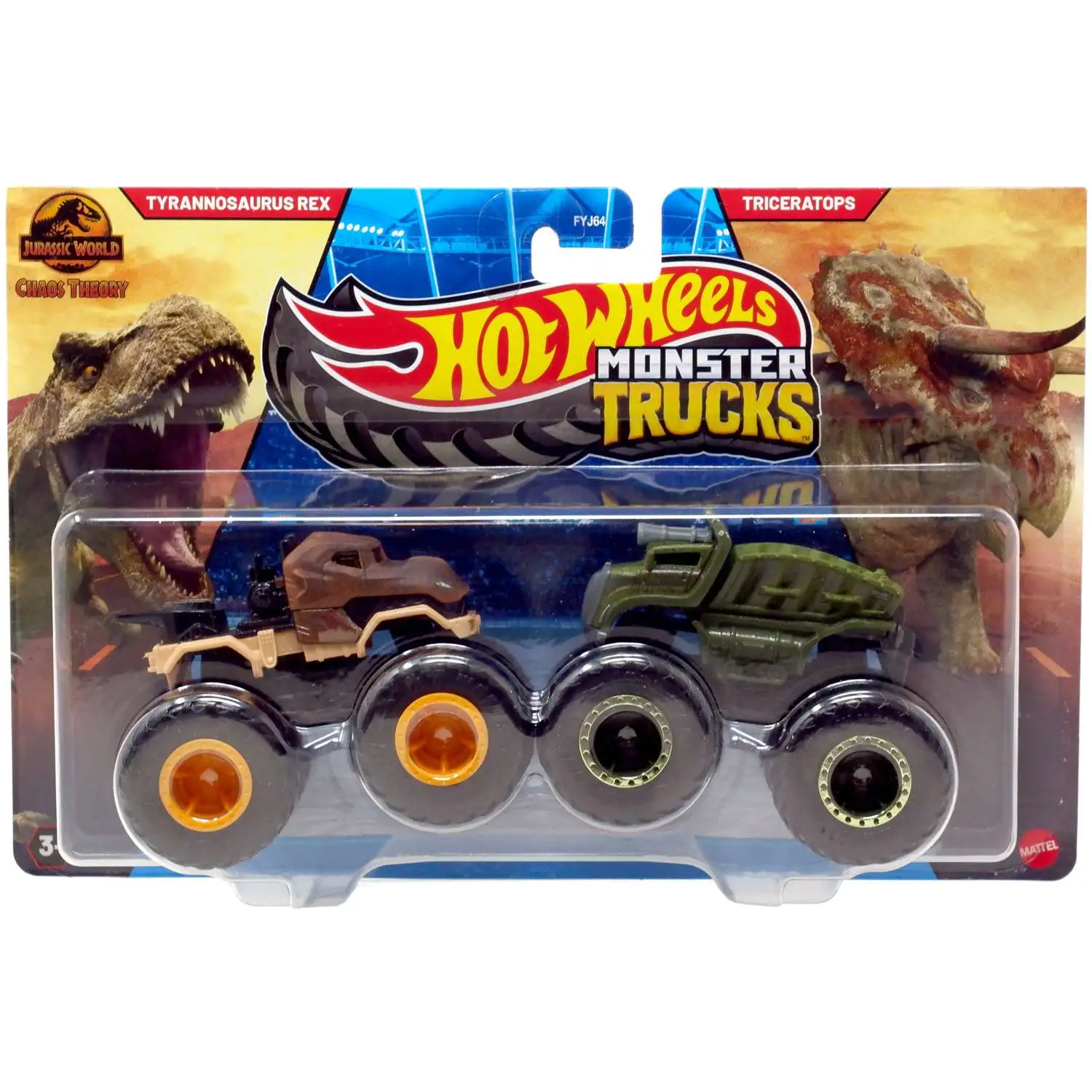 Hot Wheels Monster Trucks Demolition Doubles Tyrannosaurus Rex