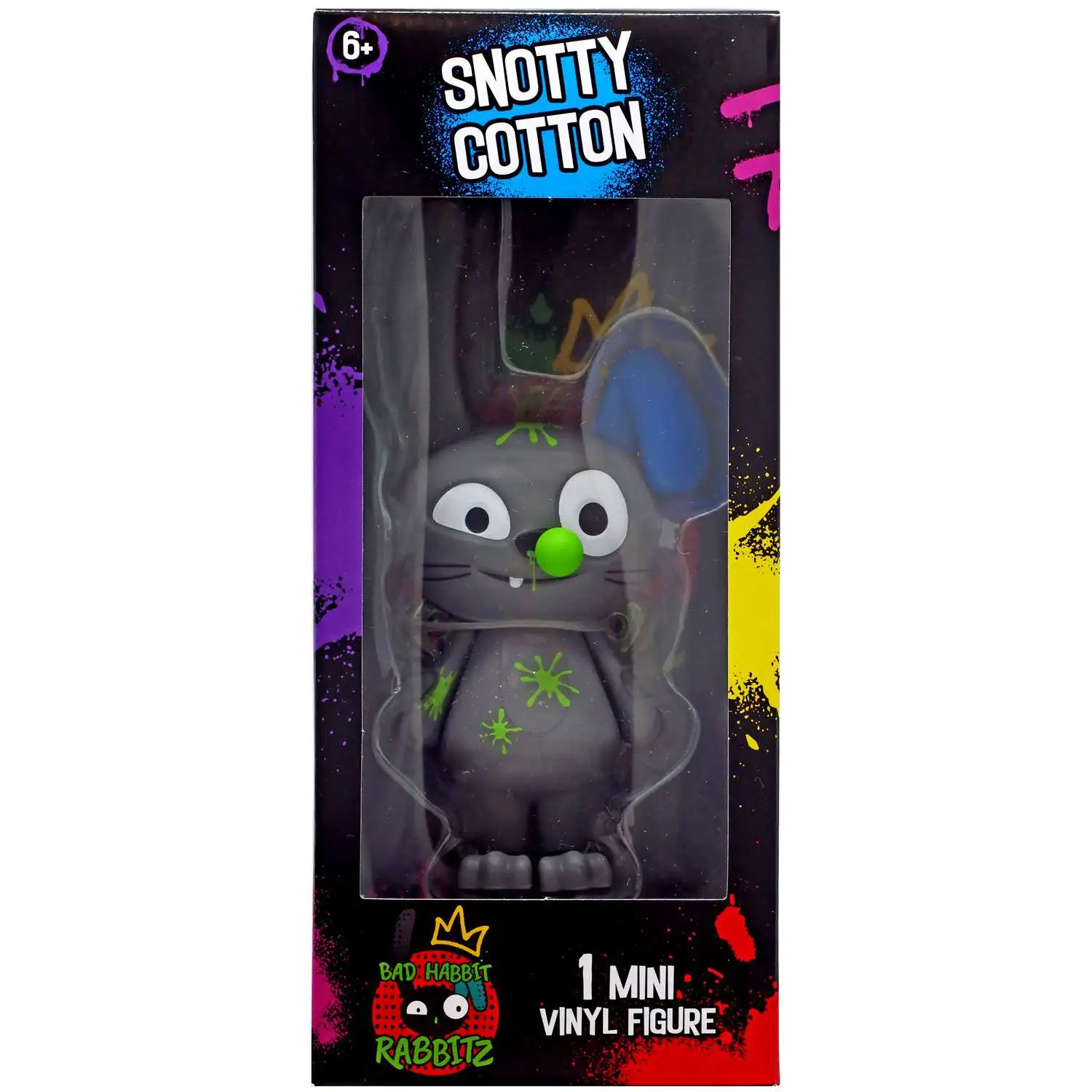 Bad Habbit Rabbitz Series 1 Snotty Cotton 3.25-Inch Mini Figure Pack