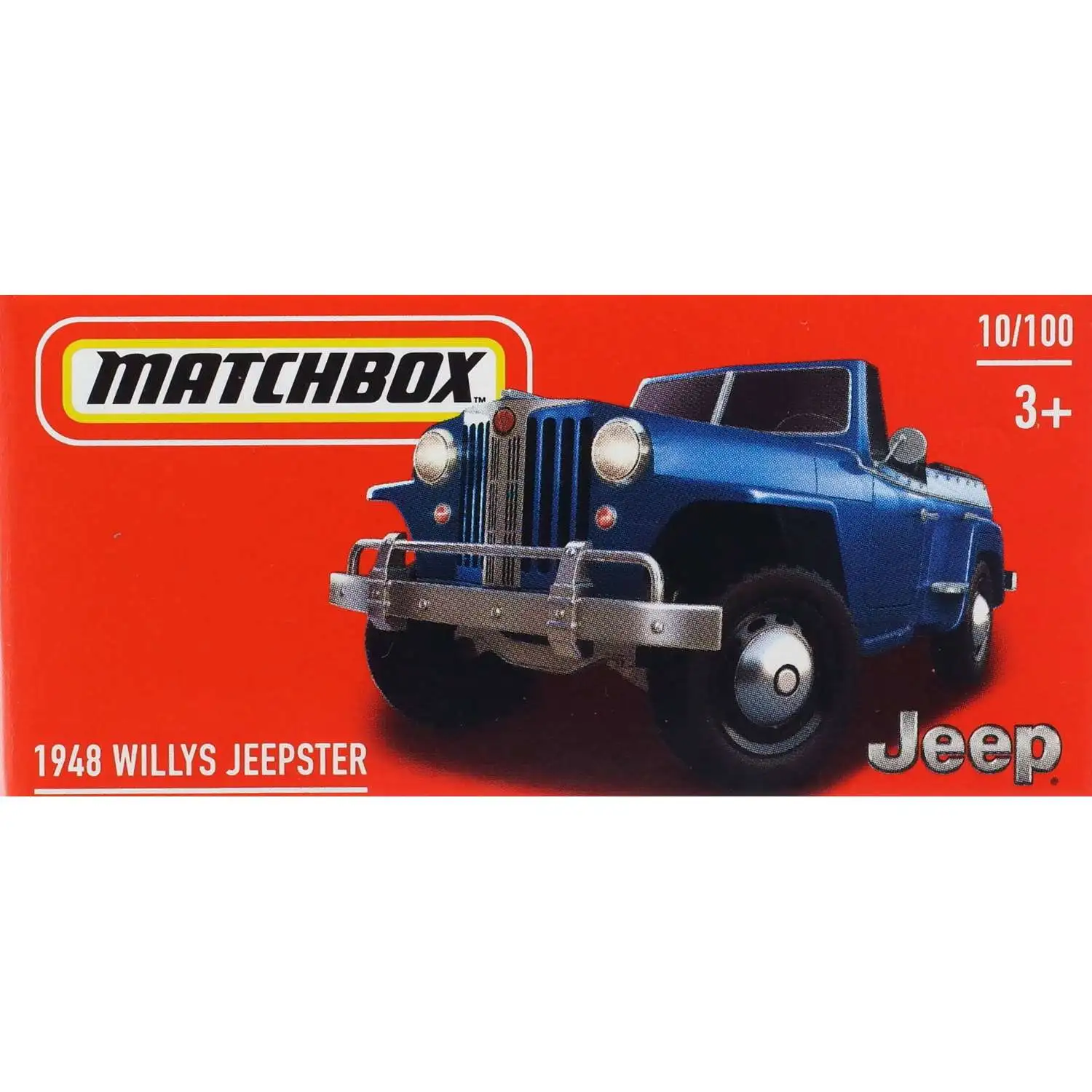 Matchbox 1948 Willys Jeepster Diecast Car [Boxed]