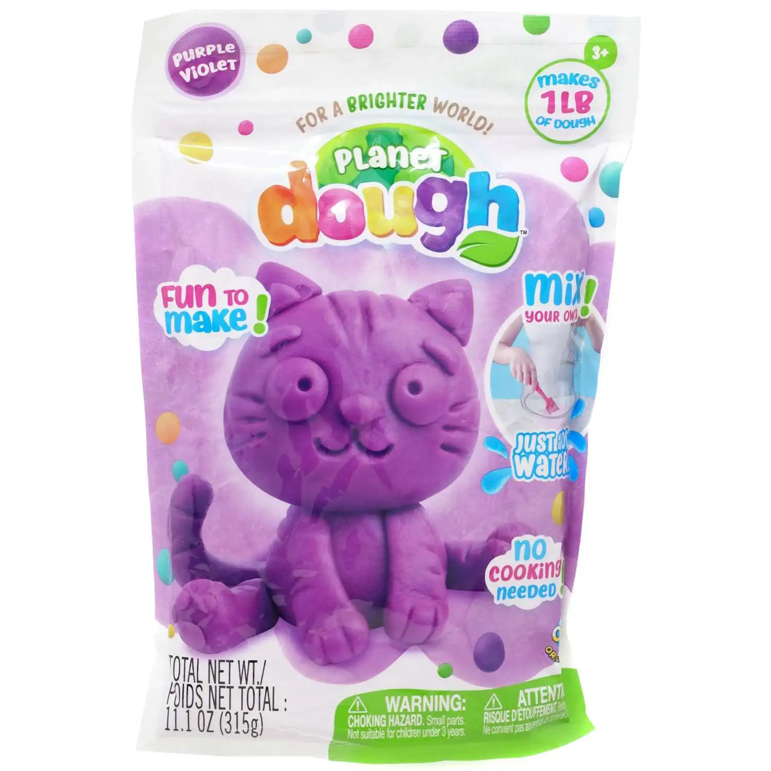Planet Dough Purple 11.1 Oz Pack [Makes 1 Pound of Dough!]