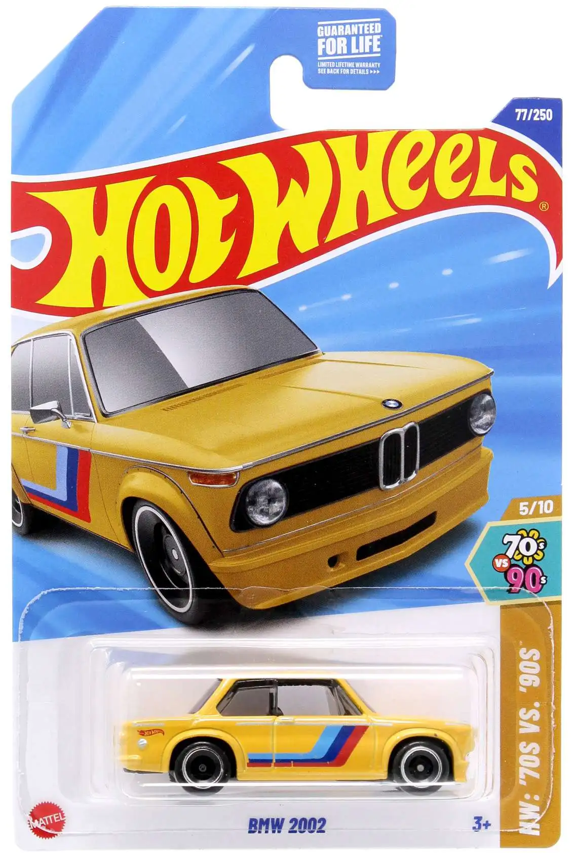 Hot Wheels HW 70s vs. 90s BMW 2002 164 Diecast Car Mattel