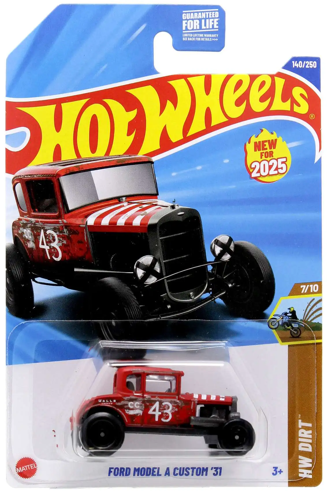 Hot Wheels HW Dirt Ford Model A Custom 31 164 Diecast Car Mattel - Main Image