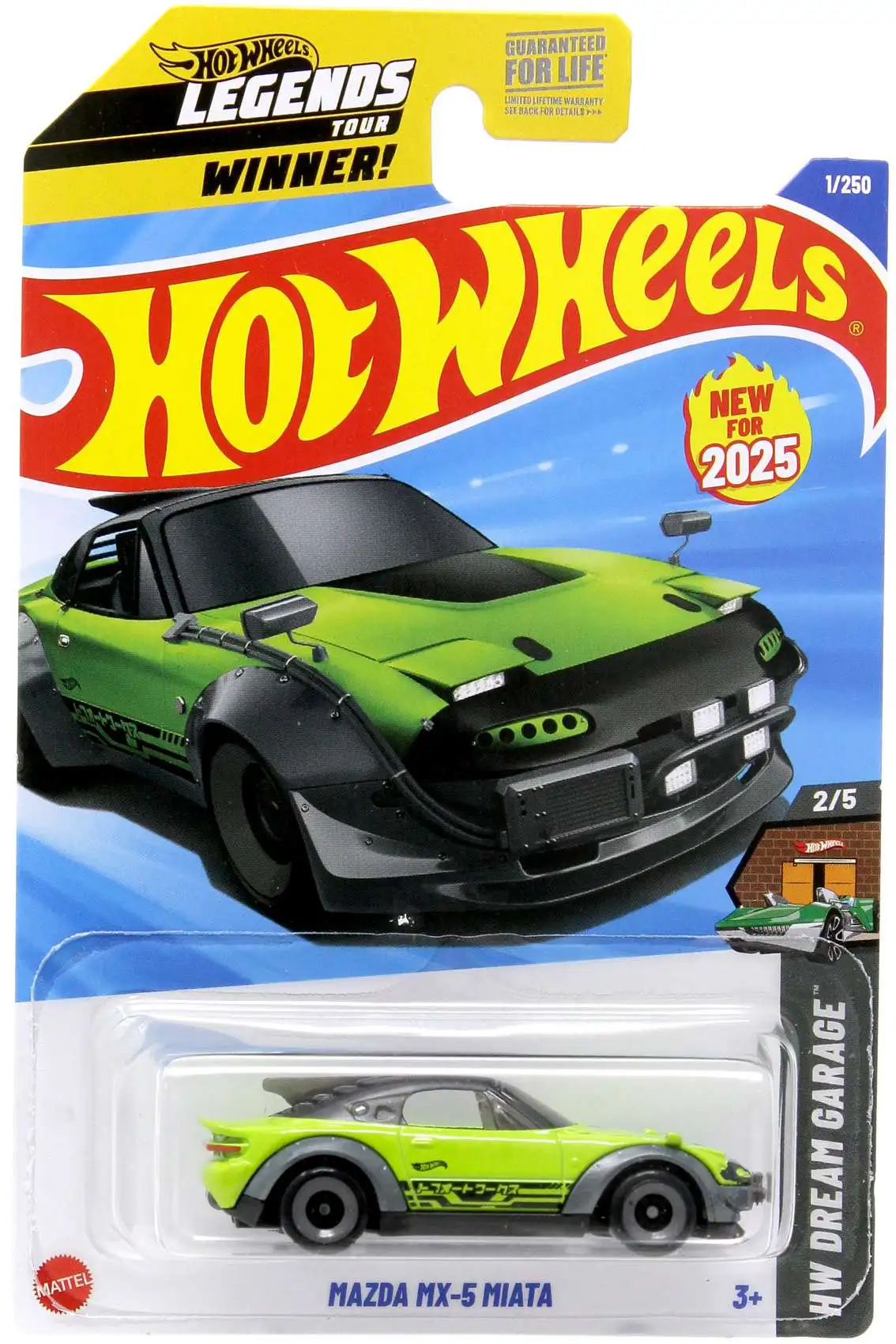 ミニカー '15 MAZDA MX-5 MIATA Hot Wheels Hot Wheels Green '15 Mazda MX-5 Miata Kids Model JDM Diecast