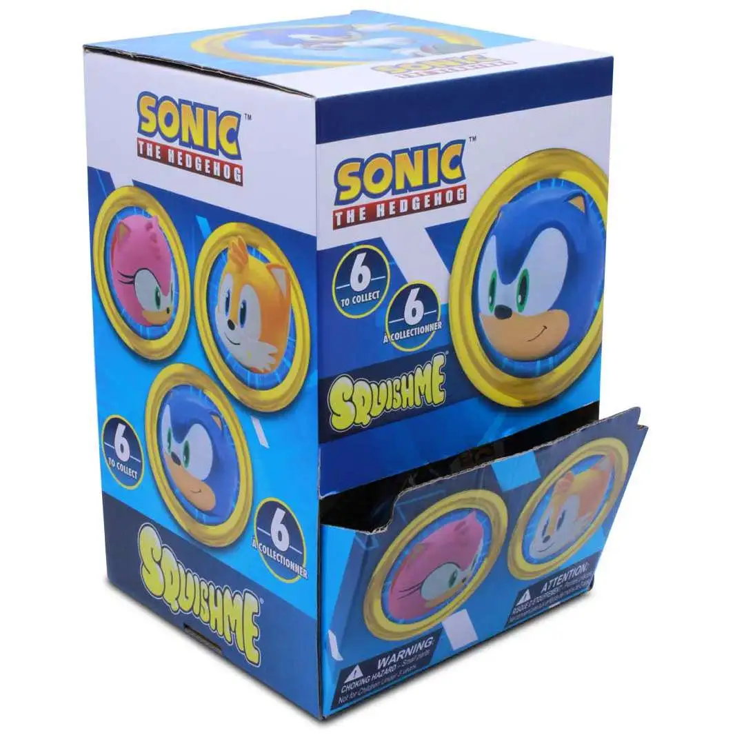 Sonic The Hedgehog Series 2 Squishme Mystery Box [16 Packs]