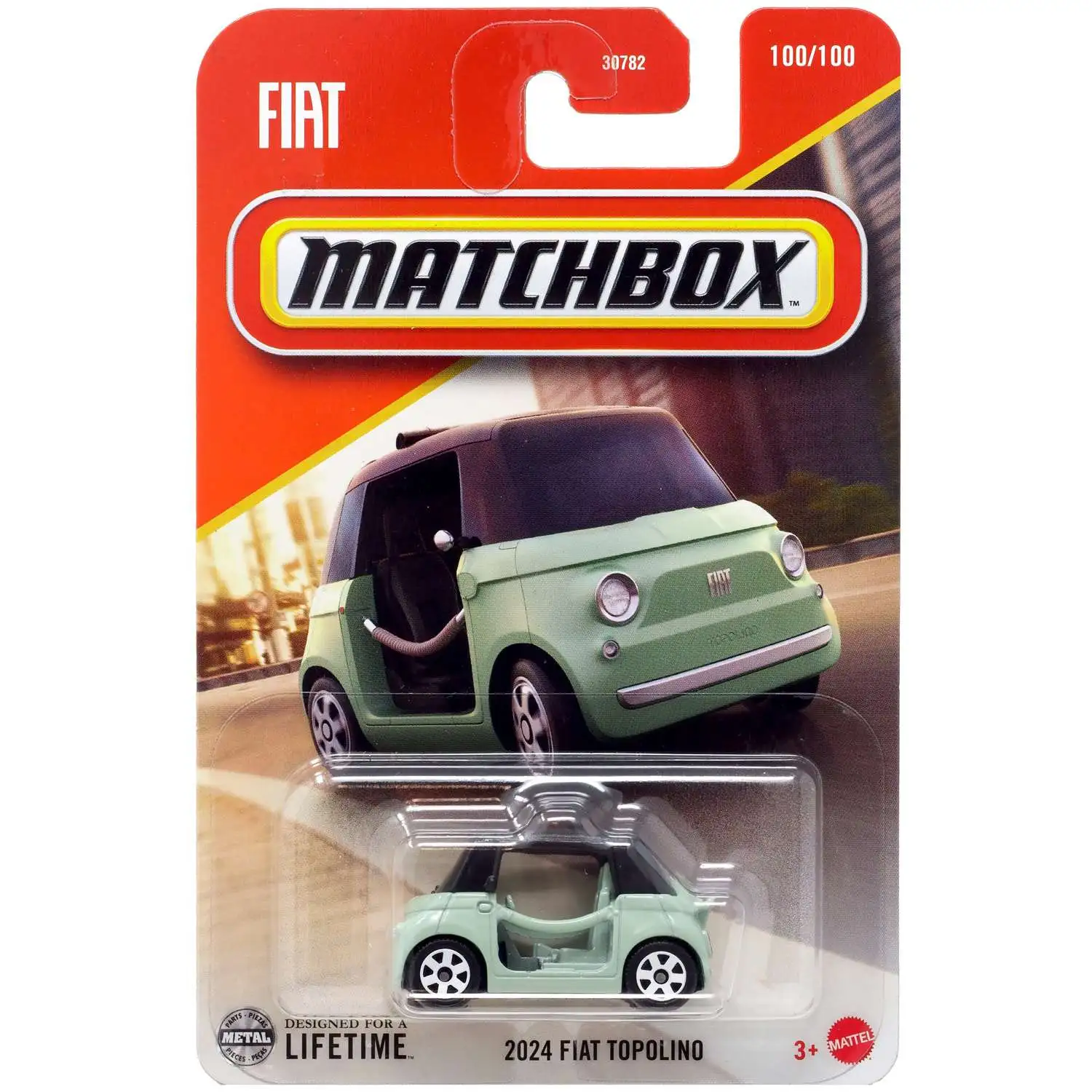 Matchbox 2024 Fiat Topolino Diecast Car
