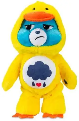 Care Bears Hoodie Grumpy Bear Dressed as Duckling 11-Inch Plush