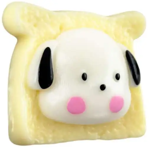 Taba OMG Stickies Animals Puppy 3.5-Inch Cling Toy [Bread]