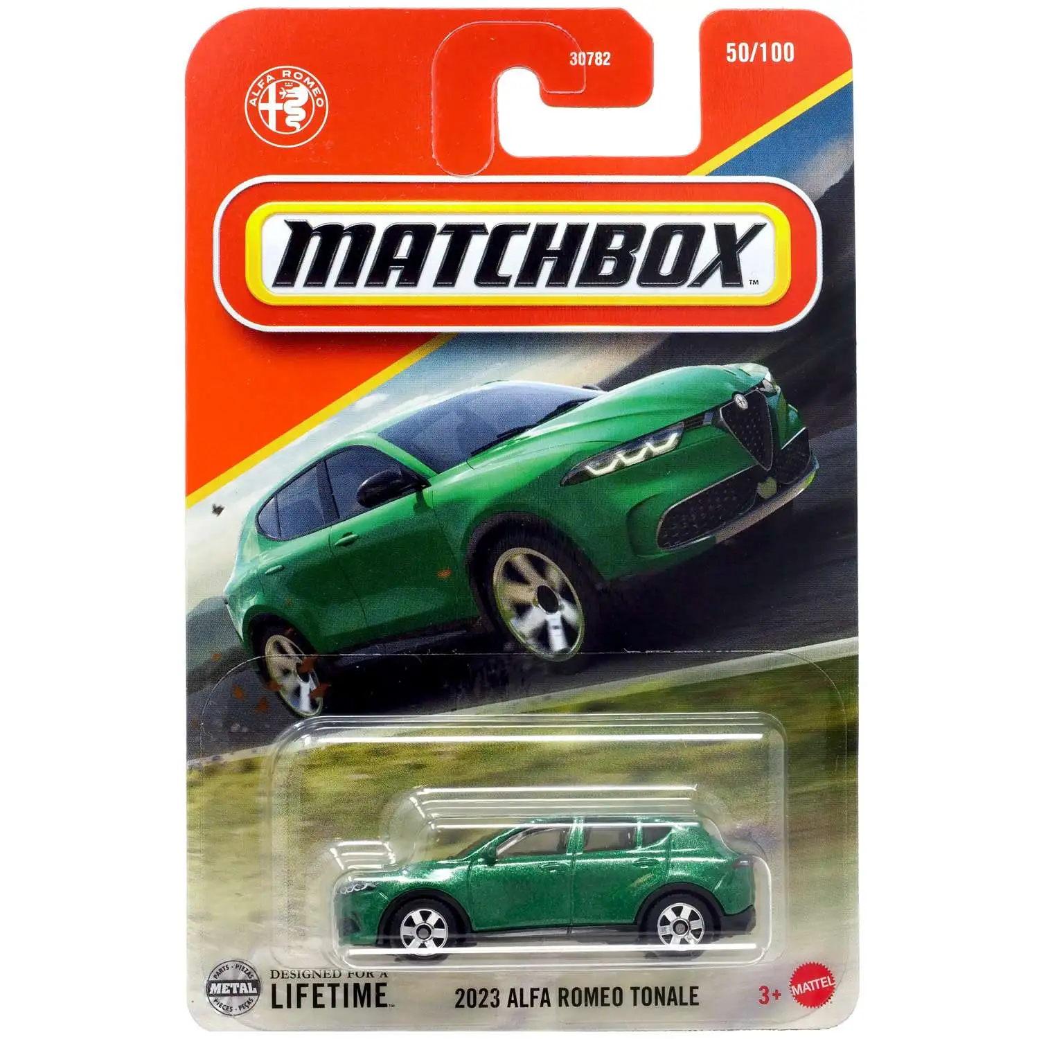 Matchbox 2023 Alfa Romeo Tonale Diecast Car [Green]