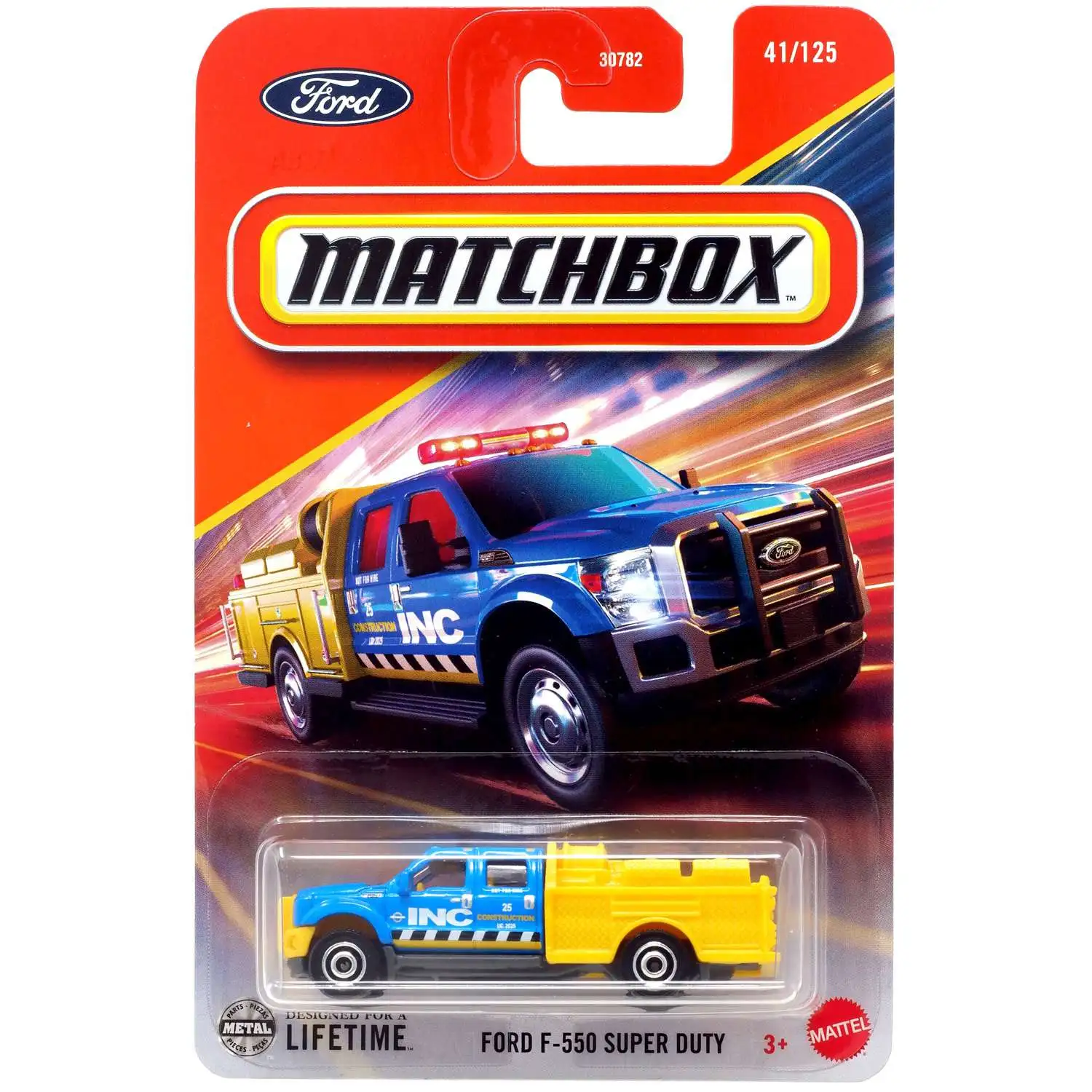 Matchbox Ford F-550 Super Duty Diecast Car