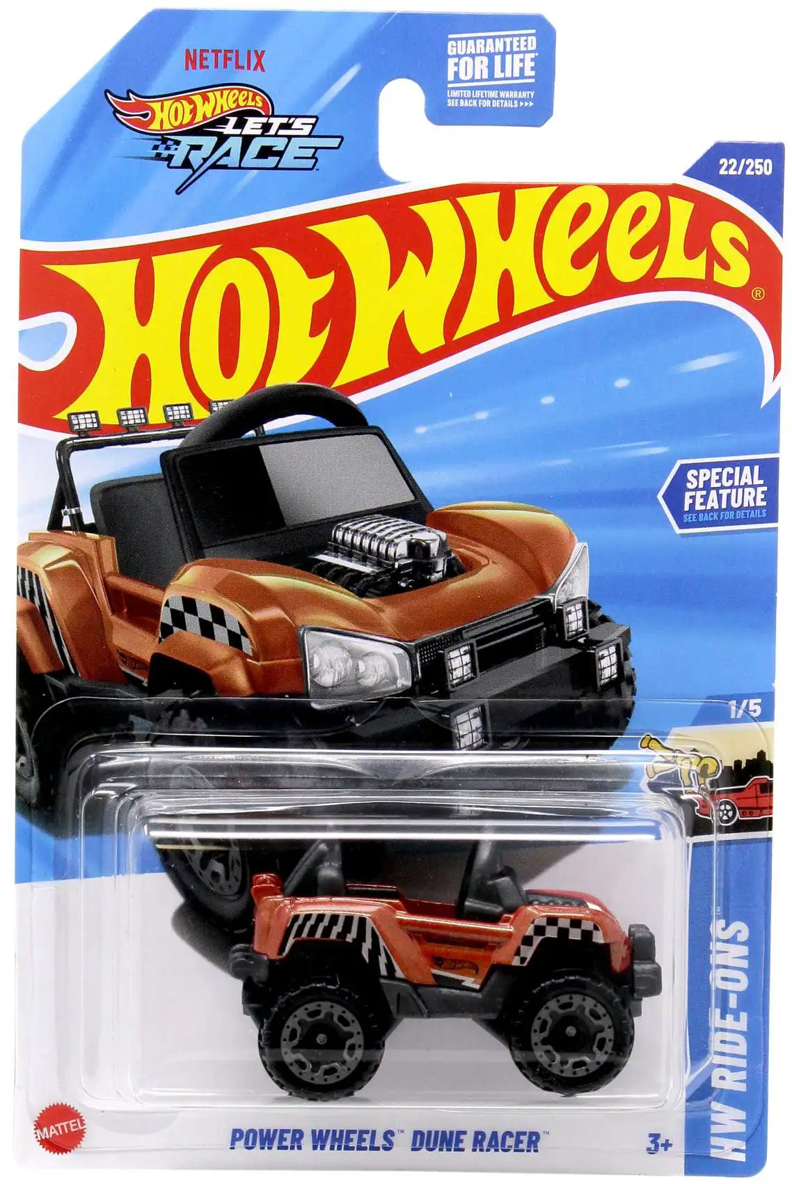 Hot Wheels Lets Race HW Ride-Ons Power Wheels Dune Racer 164