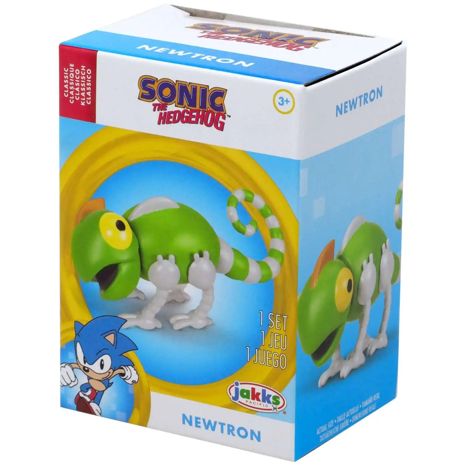 Sonic The Hedgehog Newtron 2.5-Inch Articulated Mini Figure