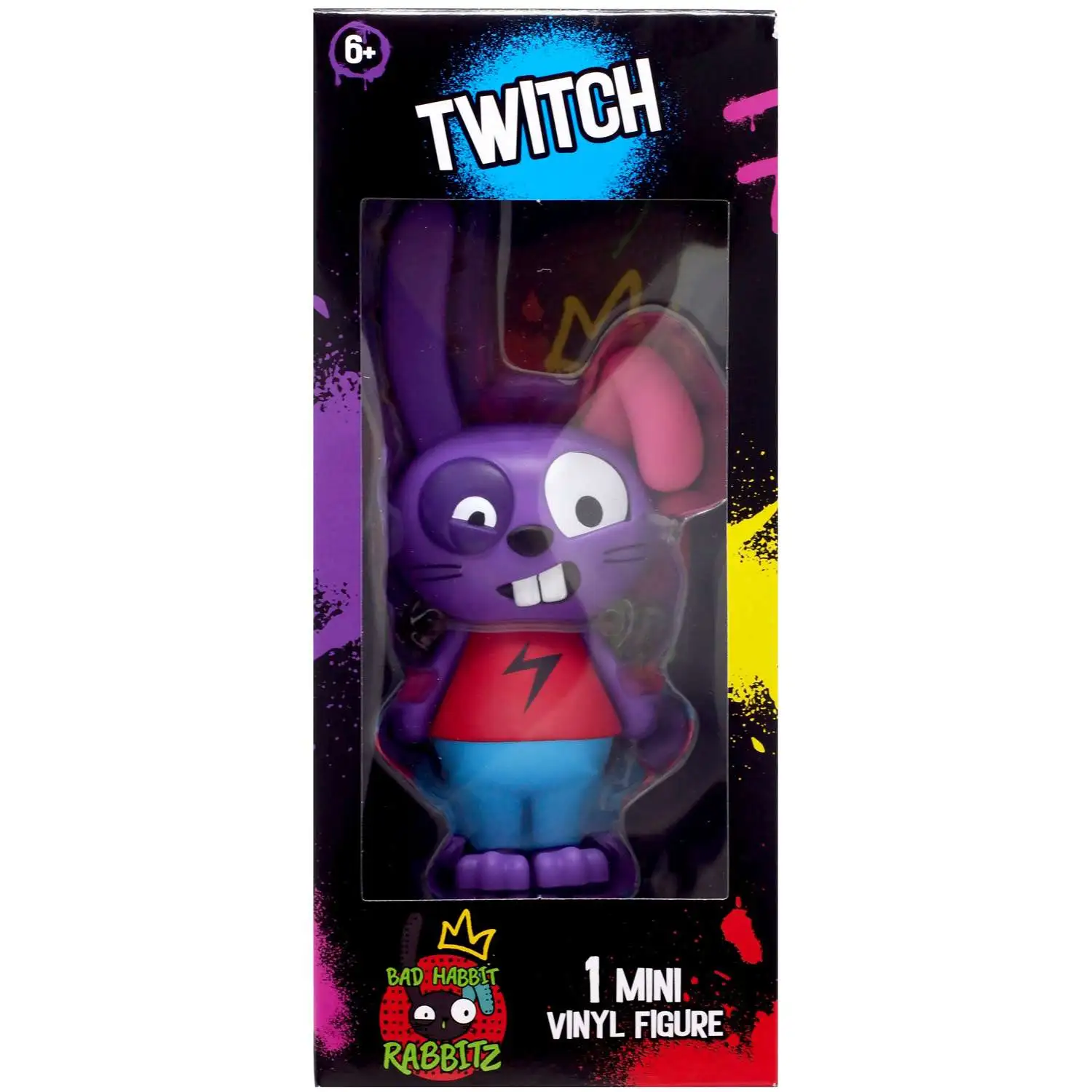Bad Habbit Rabbitz Bad Habbit Rabbitz Series 1 Twitch 3.25 Mini Figure ...