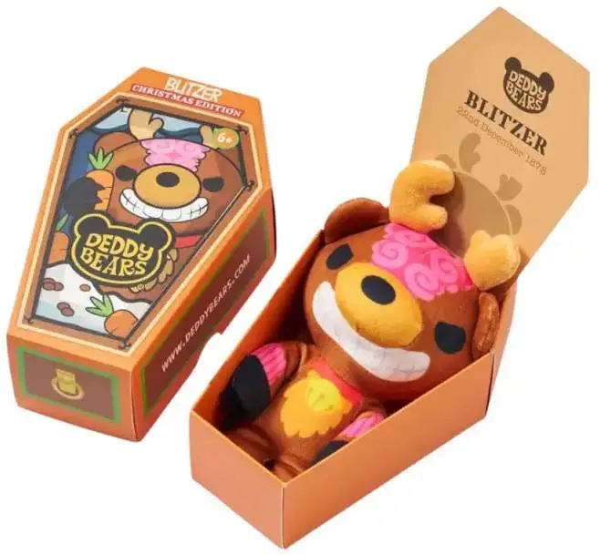 Deddy Bears Lil'Coffin Dodgers Blitzer 5-Inch Plush [2024 Christmas Edition]