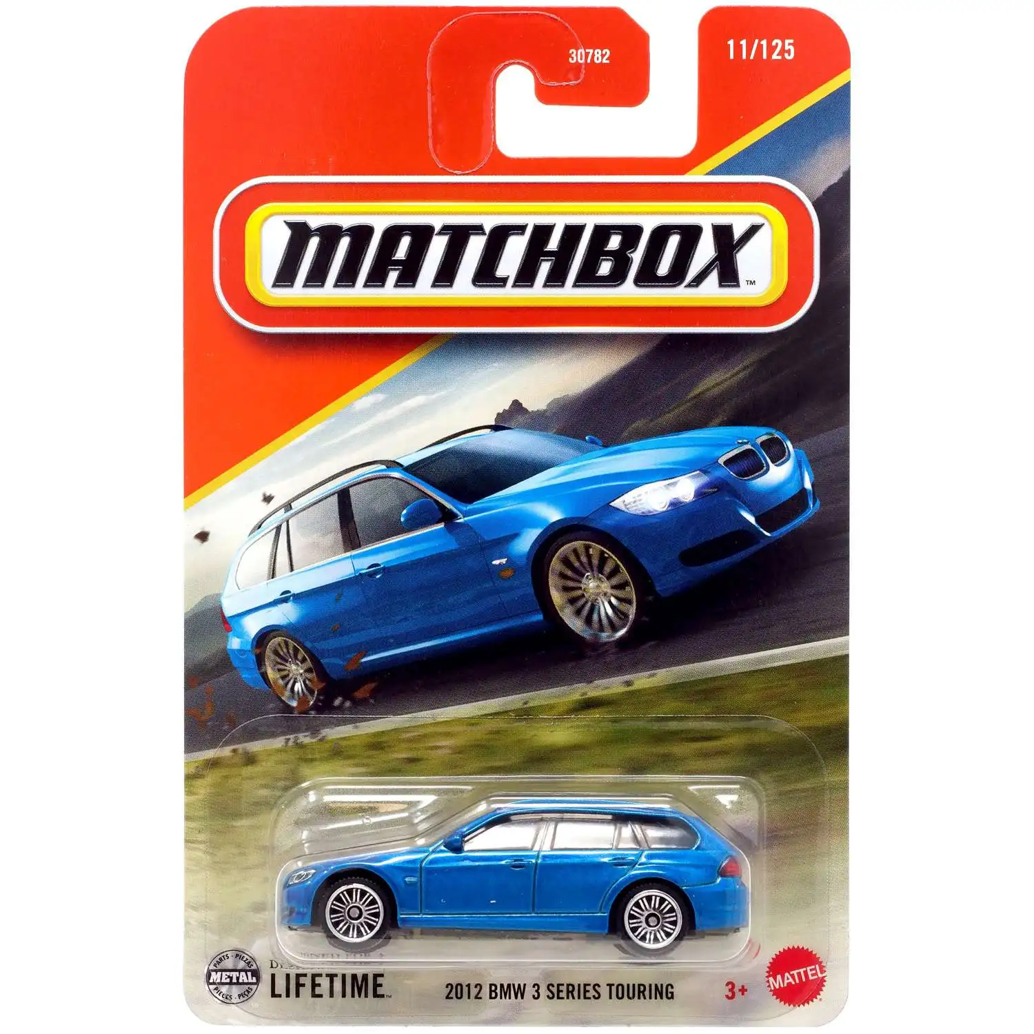 Matchbox 2012 BMW 3 Series Tourin Diecast Car [Blue]