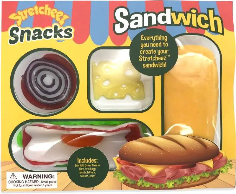 Stretcheez Snacks Sandwich Playset