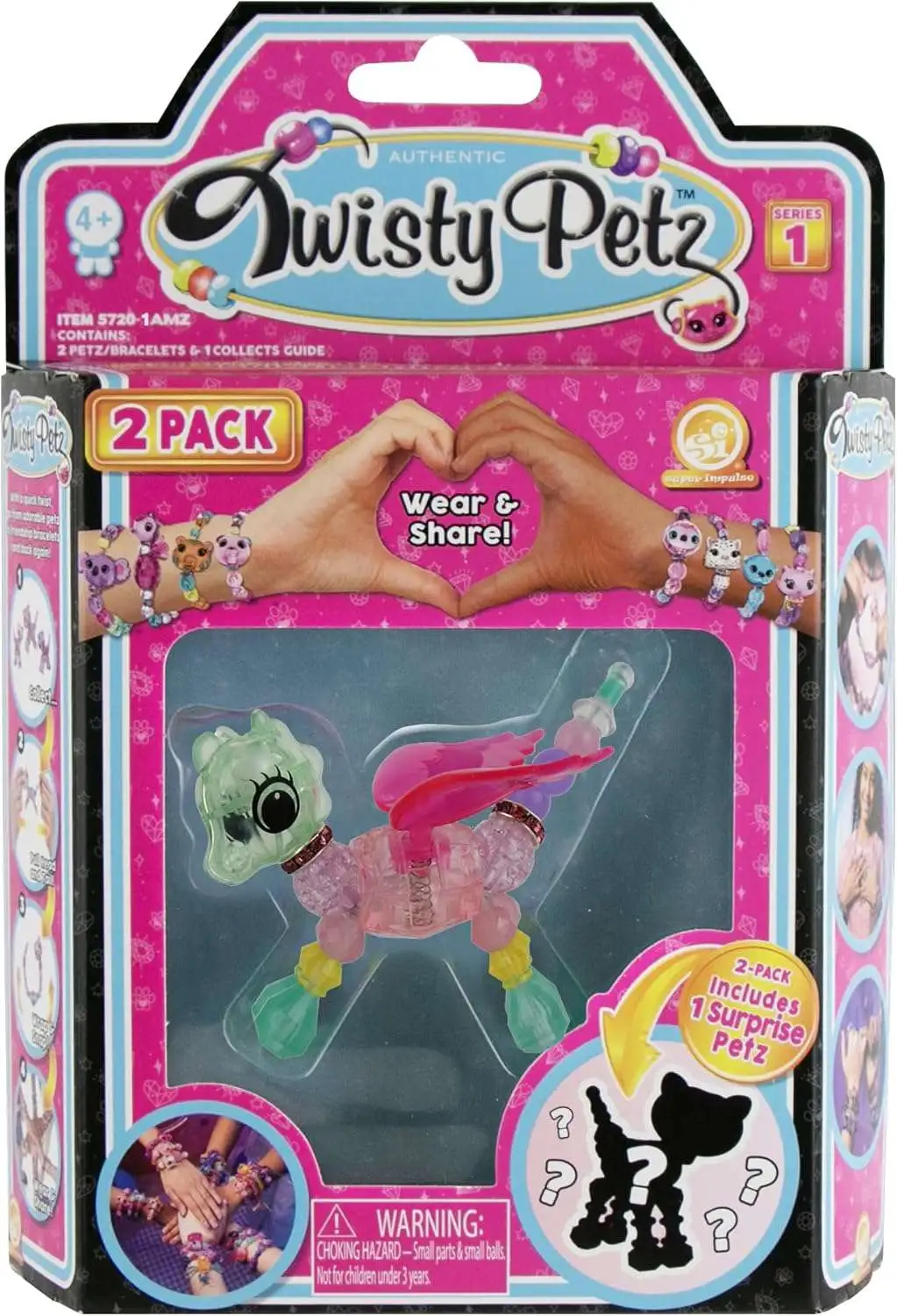 Twisty Petz Fruitywing Flying Pony & Mystery Bracelet 2-Pack