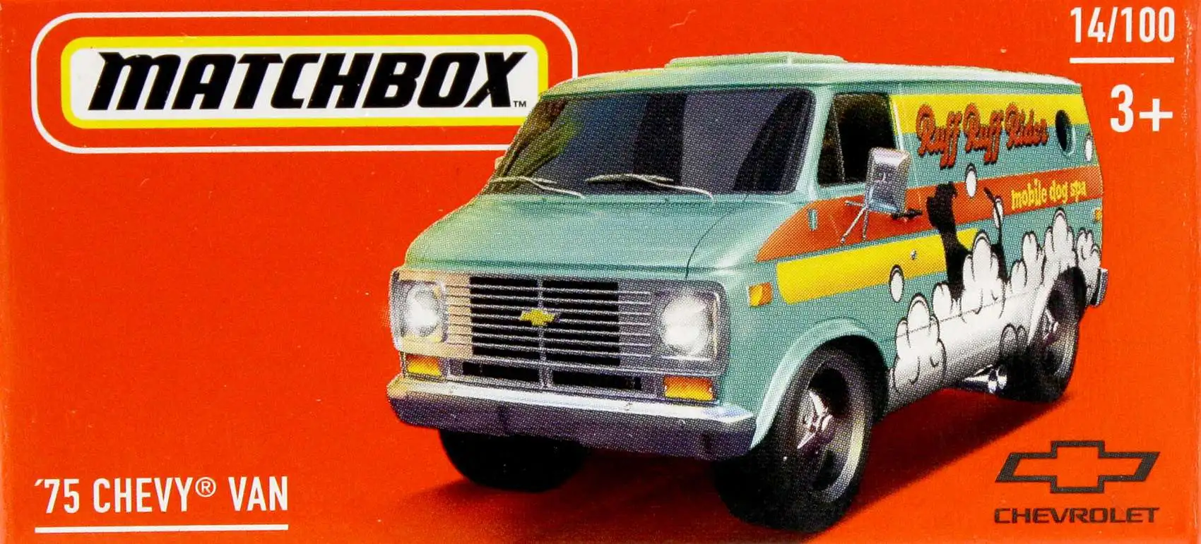 Matchbox '75 Chevy Van Diecast Car