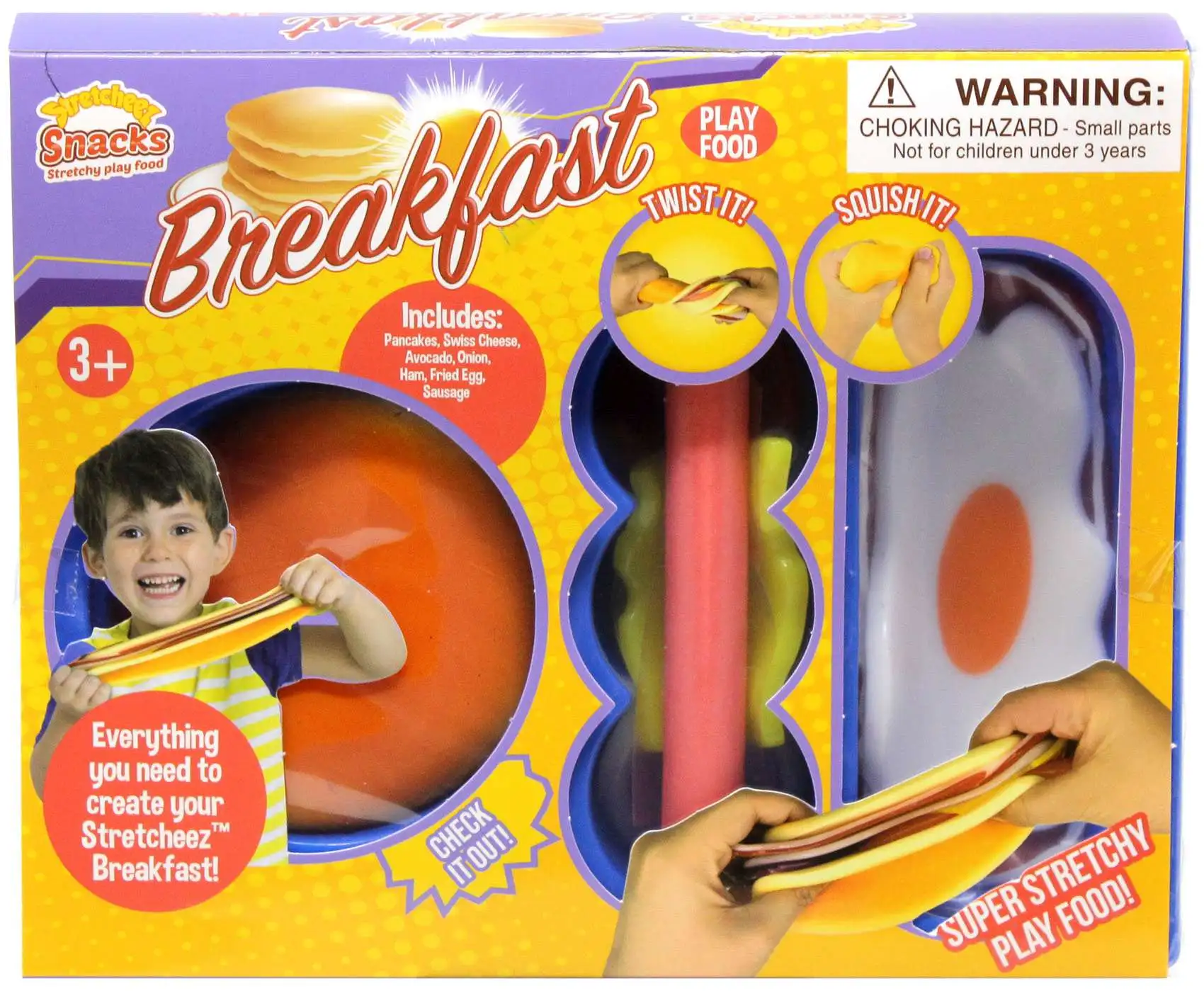 Stretcheez Snacks Breakfast Playset