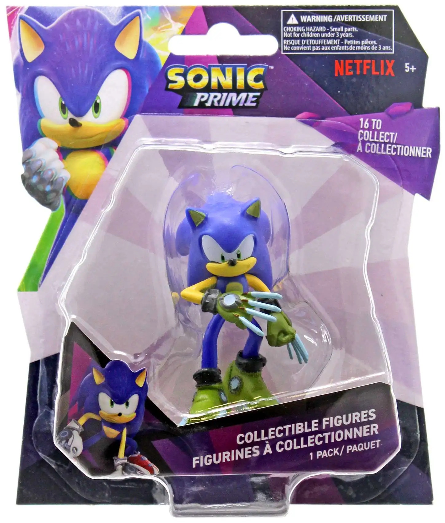 Sonic The Hedgehog Prime Single Packs Sonic 2.5 Mini Figure