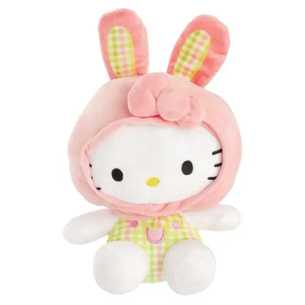 Sanrio Costume Hello Kitty 8-Inch Plush [Plaid Bunny]