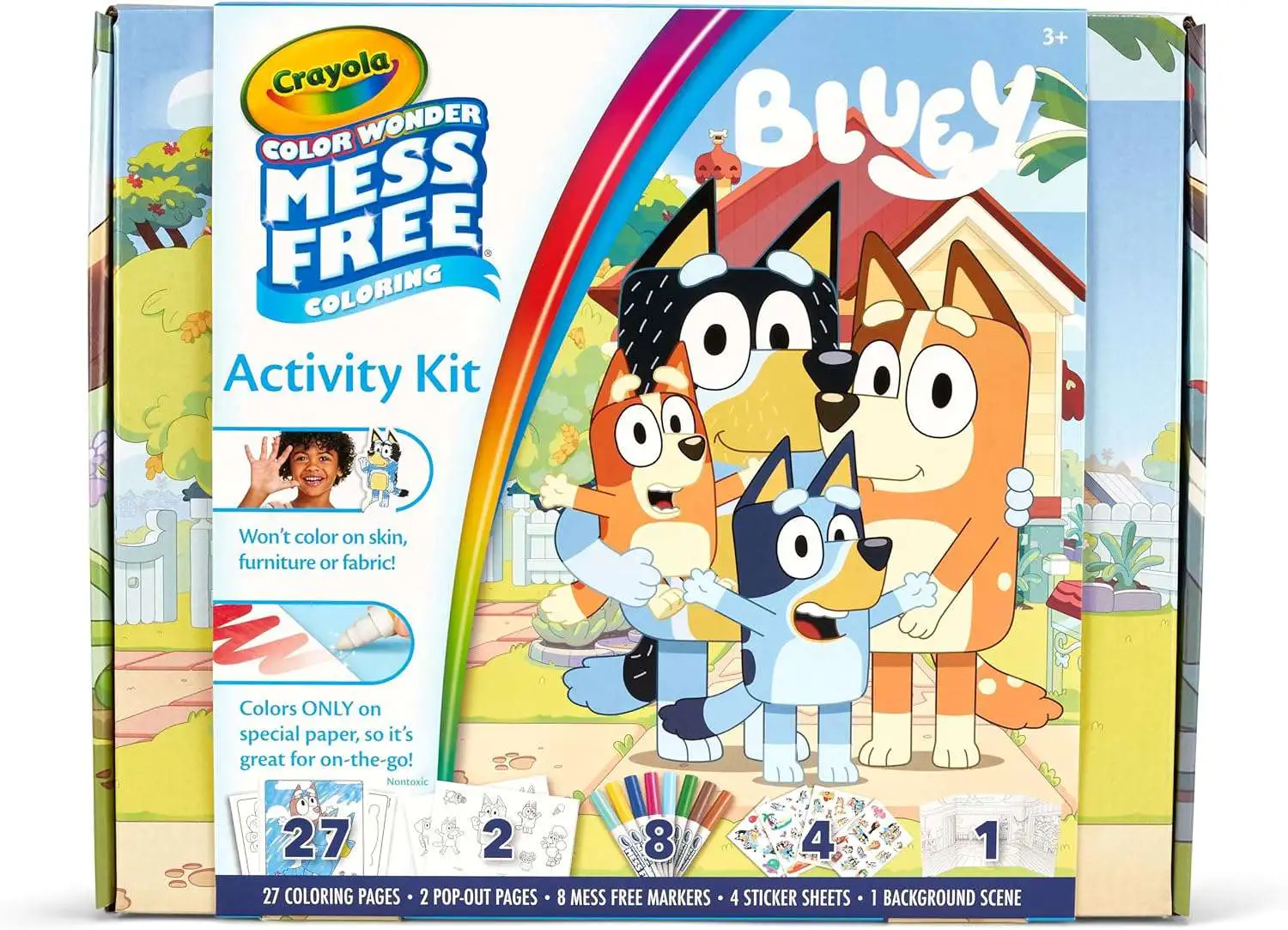 Crayola Bluey Color Wonder Mess Free Coloring Activity Kit