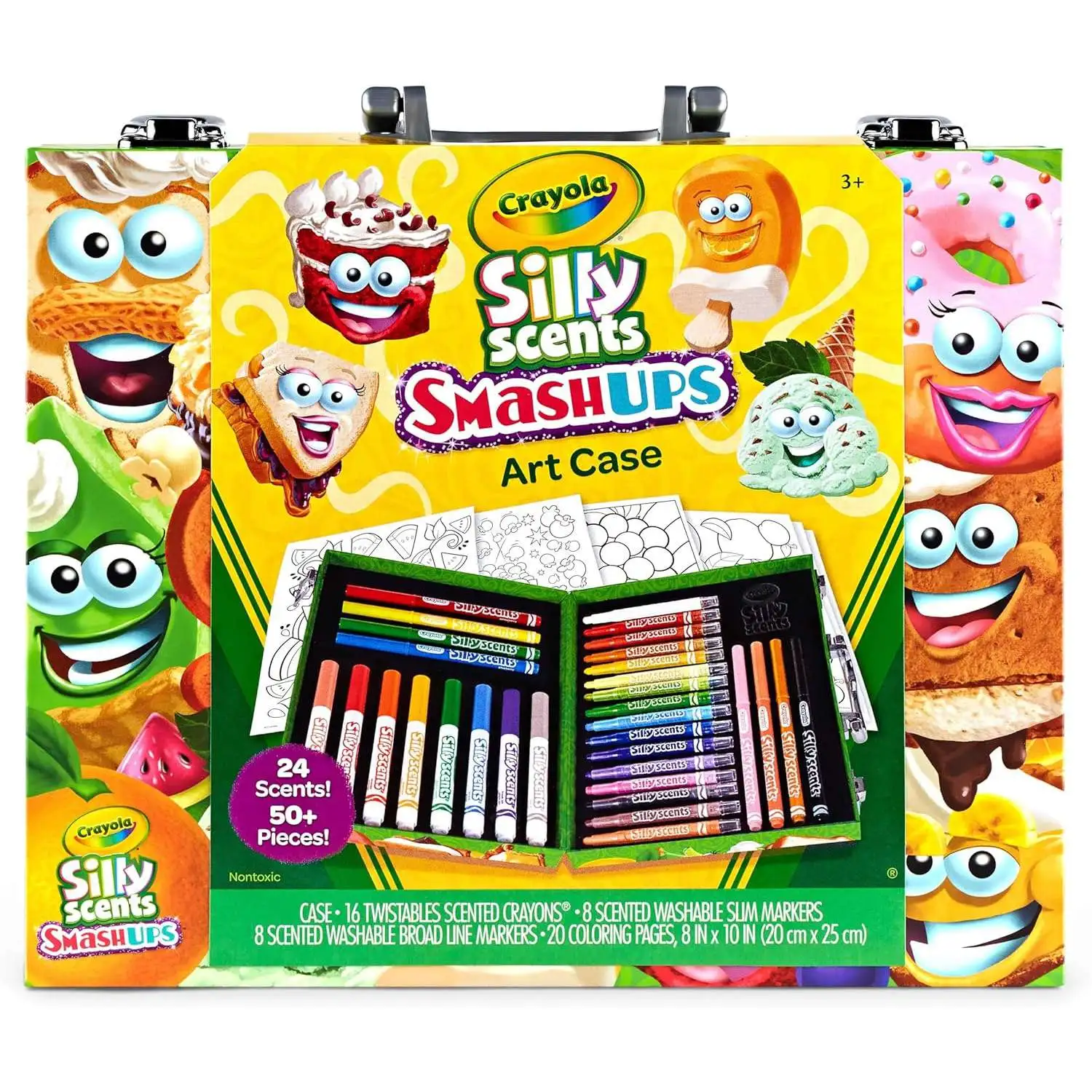 Crayola Silly Scents Smash Ups Art Case
