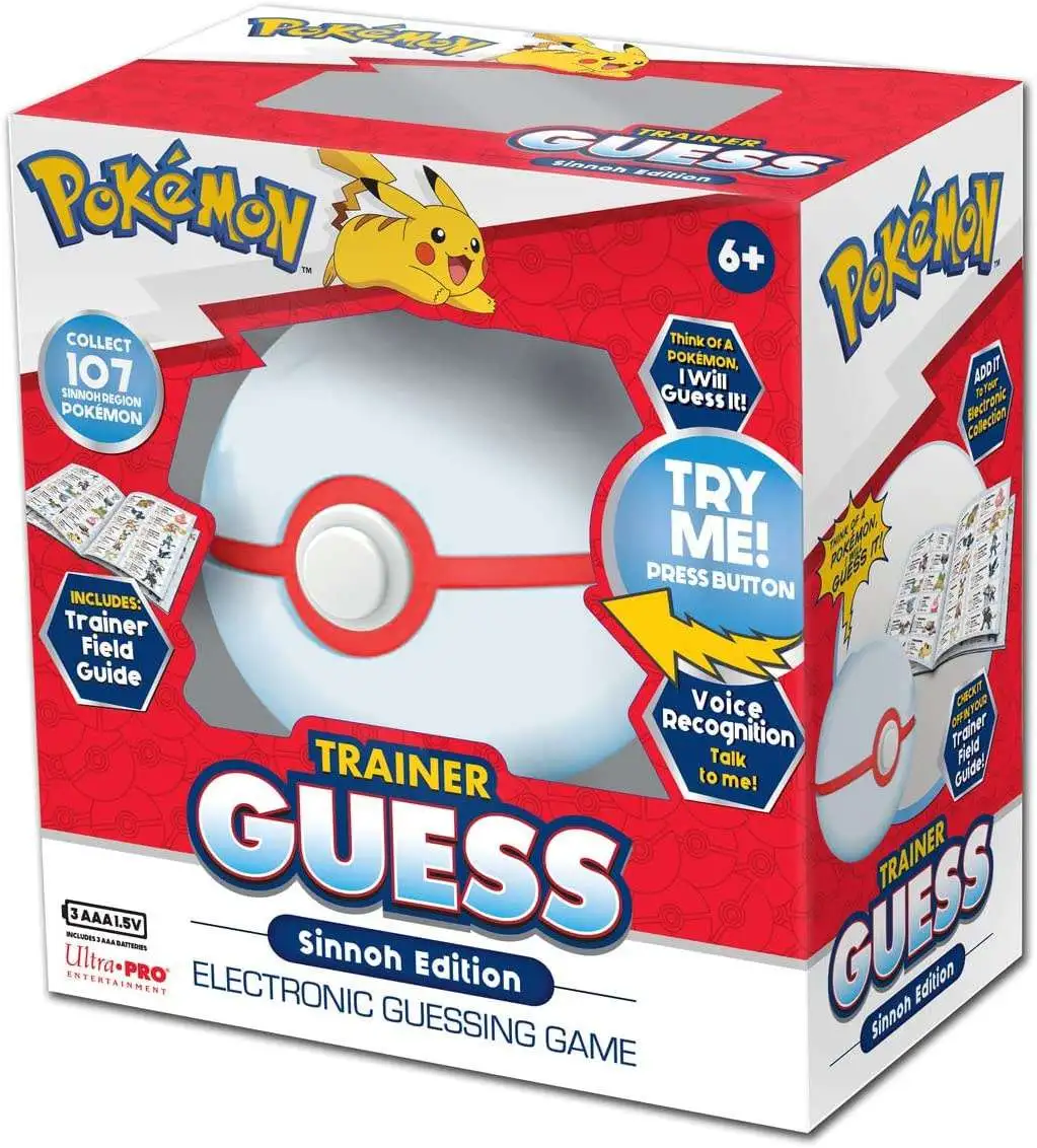 Pokemon Trainer Guess Electronic Game [Sinnoh Edition]