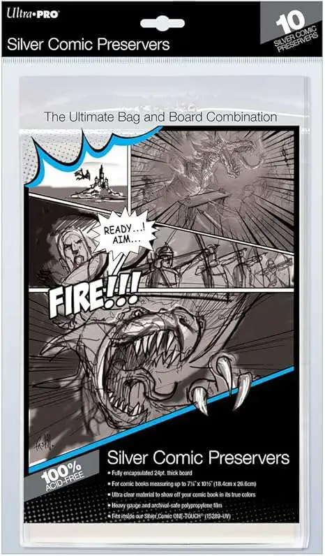 Ultra Pro Silver Age Comic Preservers [10 Count]