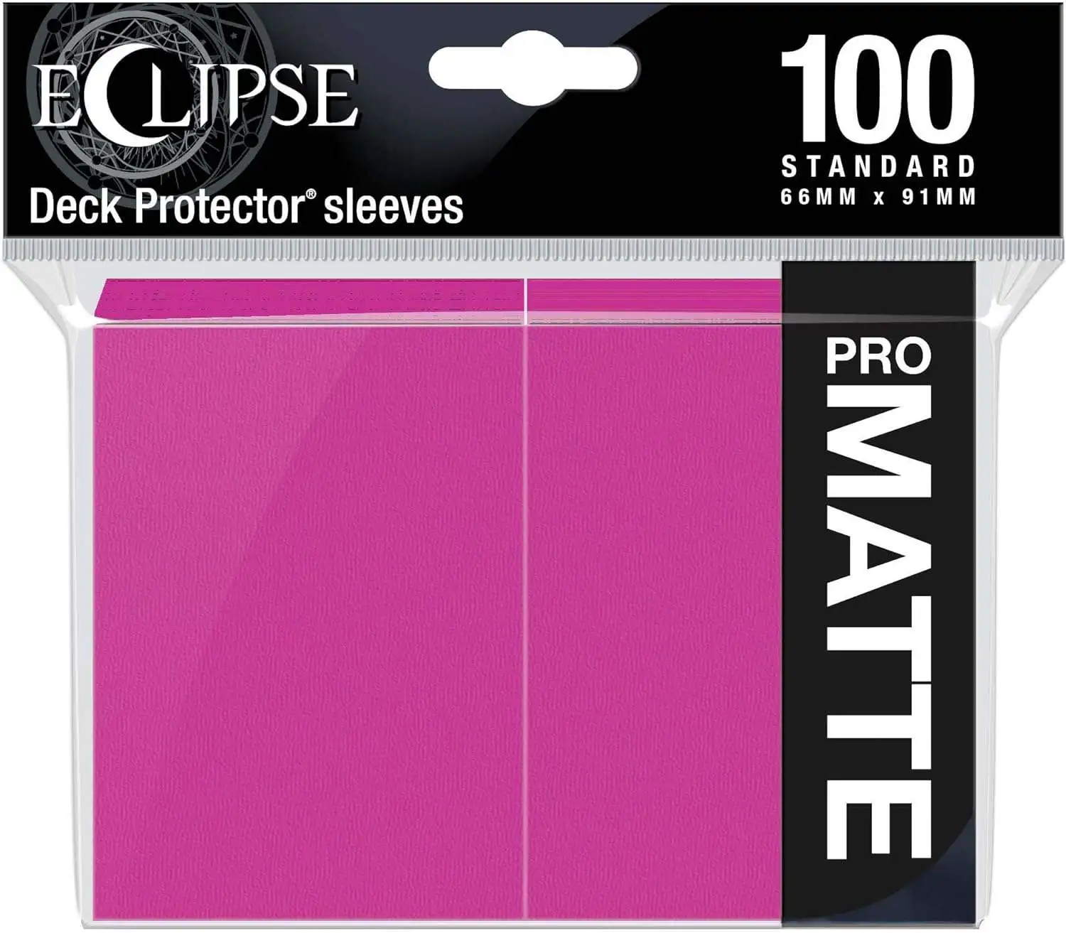 Ultra Pro Card Supplies Eclipse Pro-Matte Hot Pink Standard Card Sleeves [100]