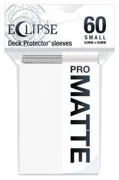 Ultra Pro Card Supplies Eclipse Pro-Matte White Small Card Sleeves [60 Count]