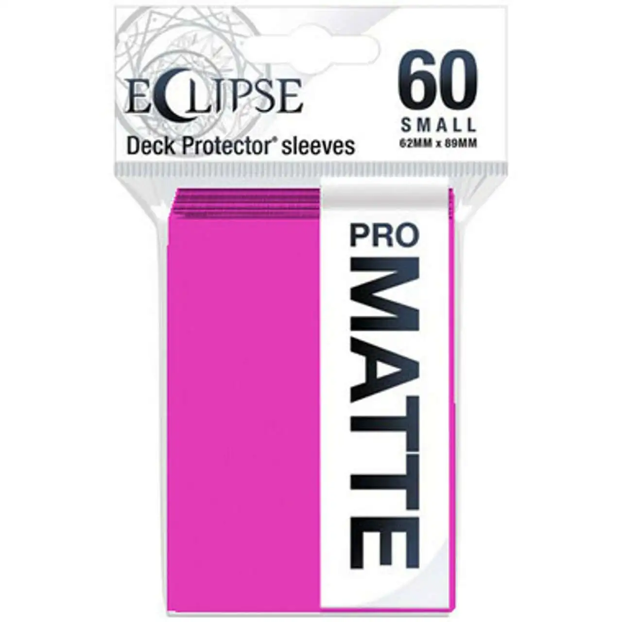 Ultra Pro Card Supplies Eclipse Pro-Matte Hot Pink Small Card Sleeves 60 Count - ToyWiz Ultra Pro Card Supplies Eclipse Pro-Matte Hot Pink Small Card Sleeves 60 Count - ToyWiz