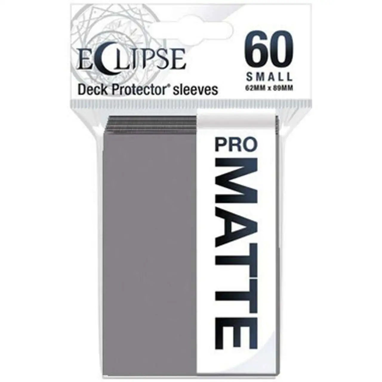 Ultra Pro Card Supplies Eclipse Pro-Matte Smoke Grey Small Card Sleeves [60 Count]