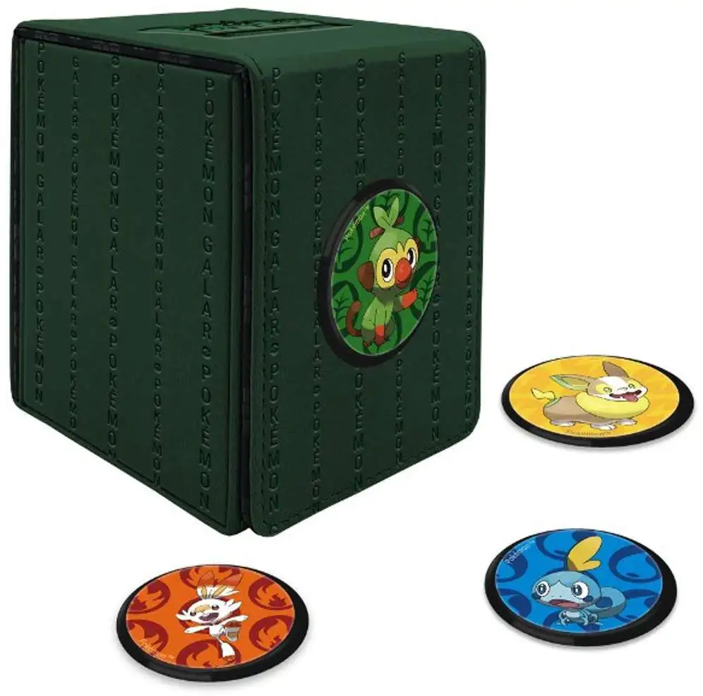 Ultra Pro - Galar Alcove Click Deck Box para Pokemon, MTG, béisbol